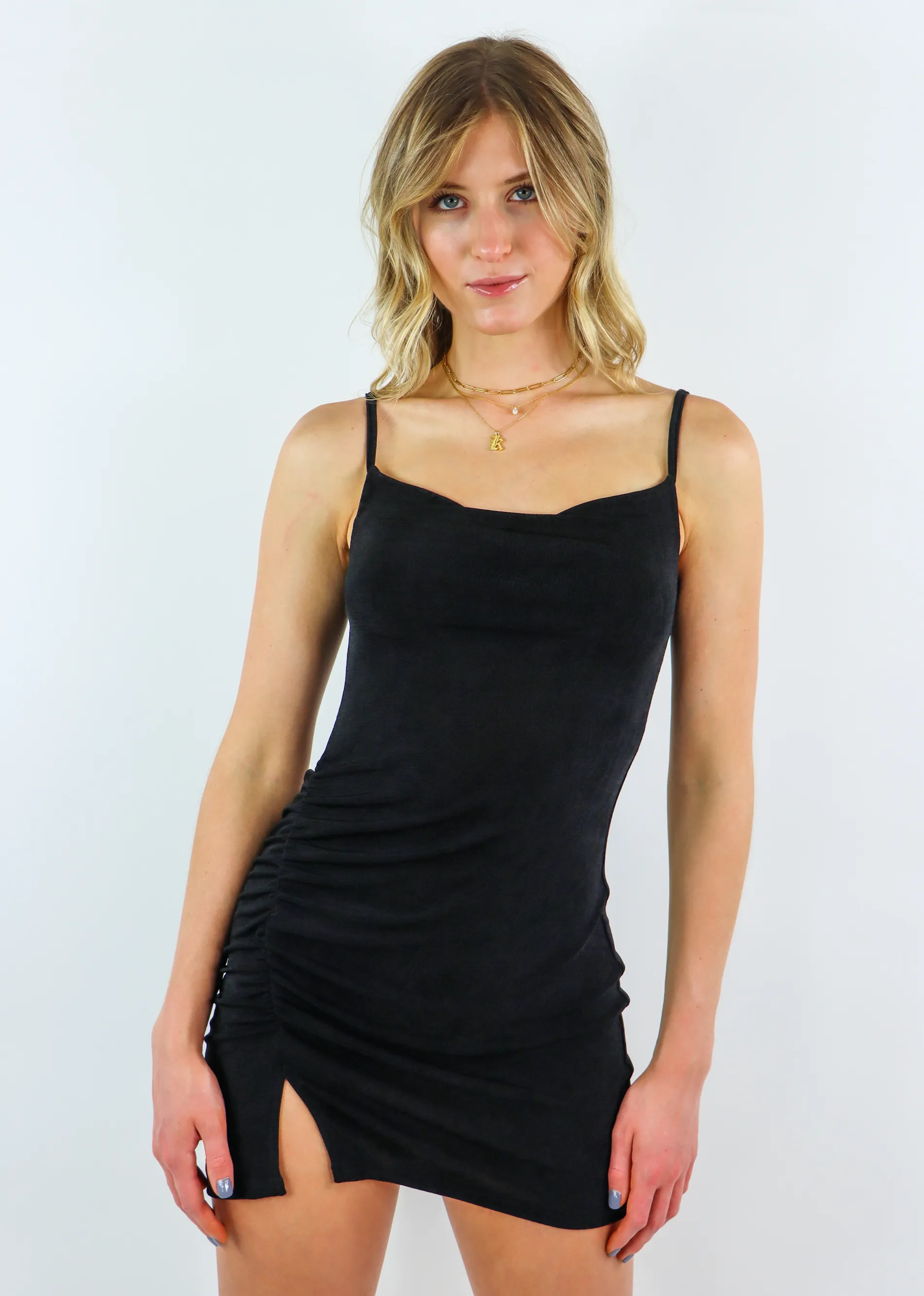 Walk On By Dress ★ Black sold by Rock N Rags