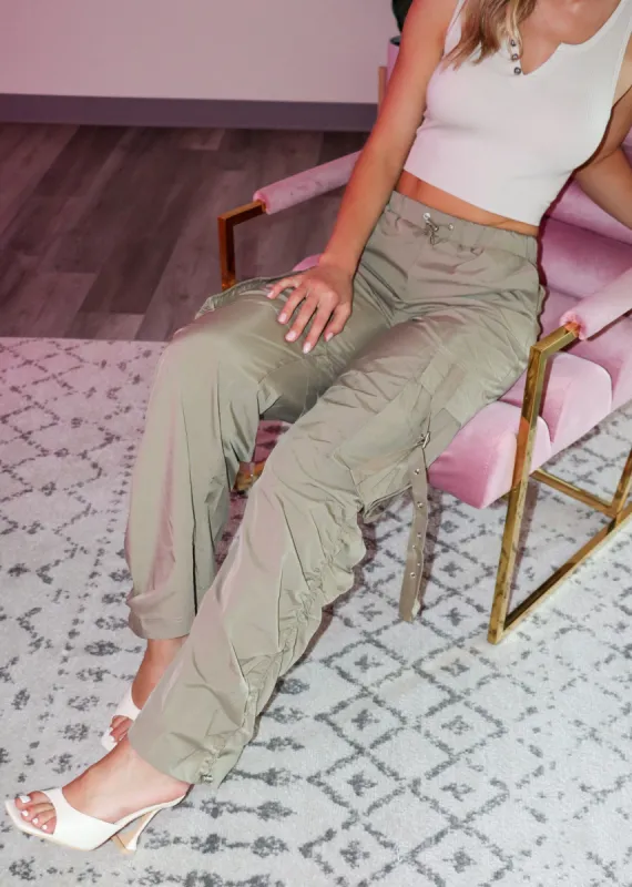 Love Sick Cargo Pants ★ Olive sold by Rock N Rags