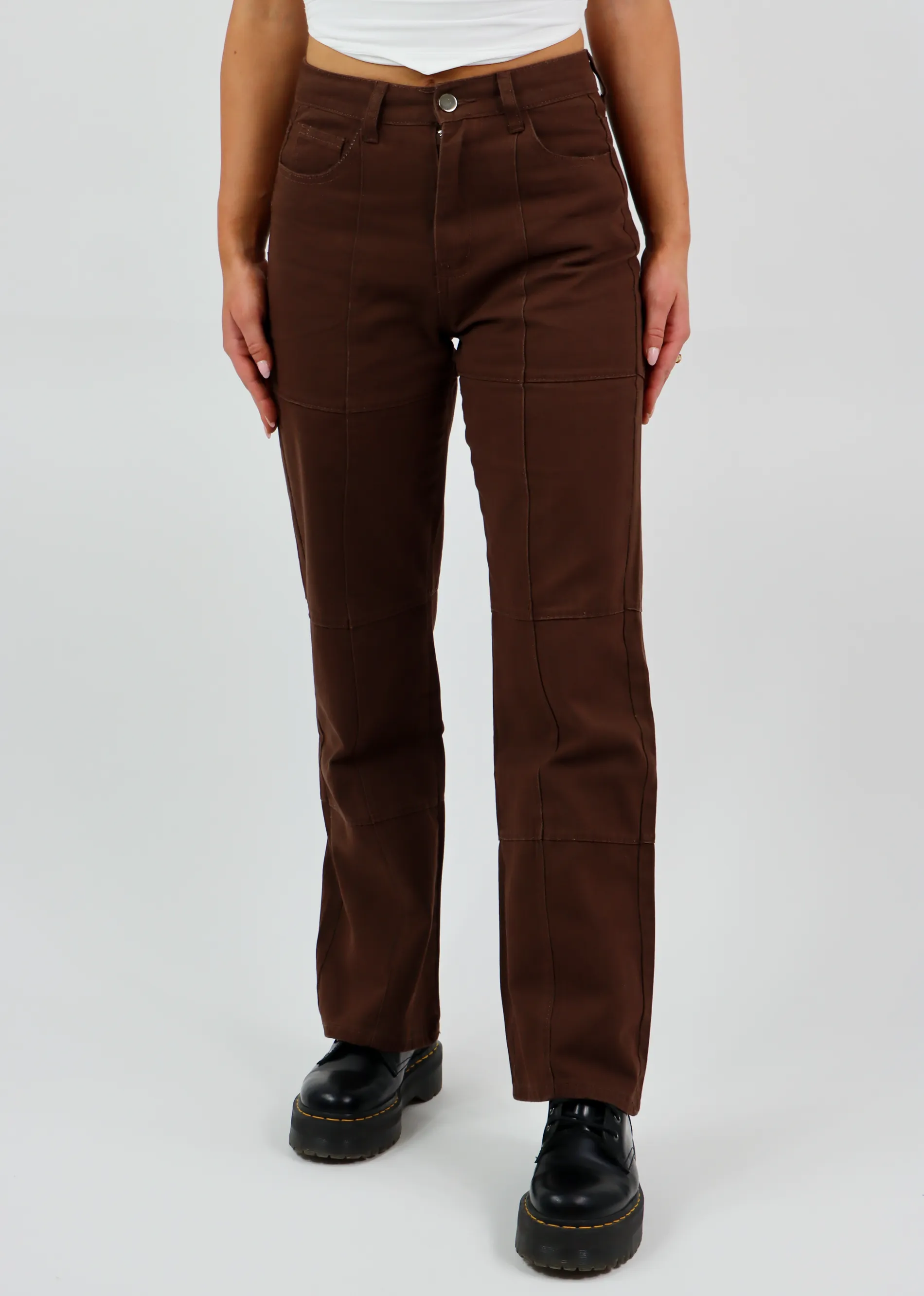 Happy For Me Pants ★ Brown sold by Rock N Rags product image thumbnail 3