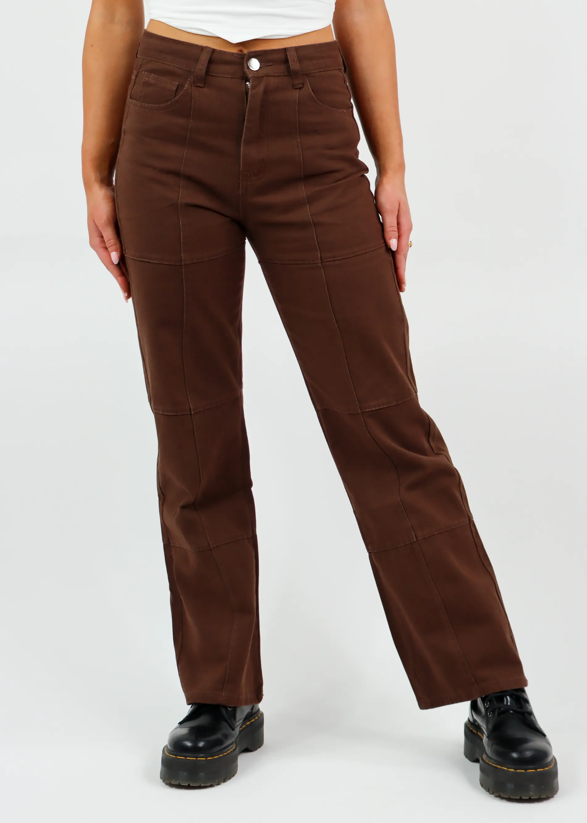 Happy For Me Pants ★ Brown sold by Rock N Rags product image thumbnail 4