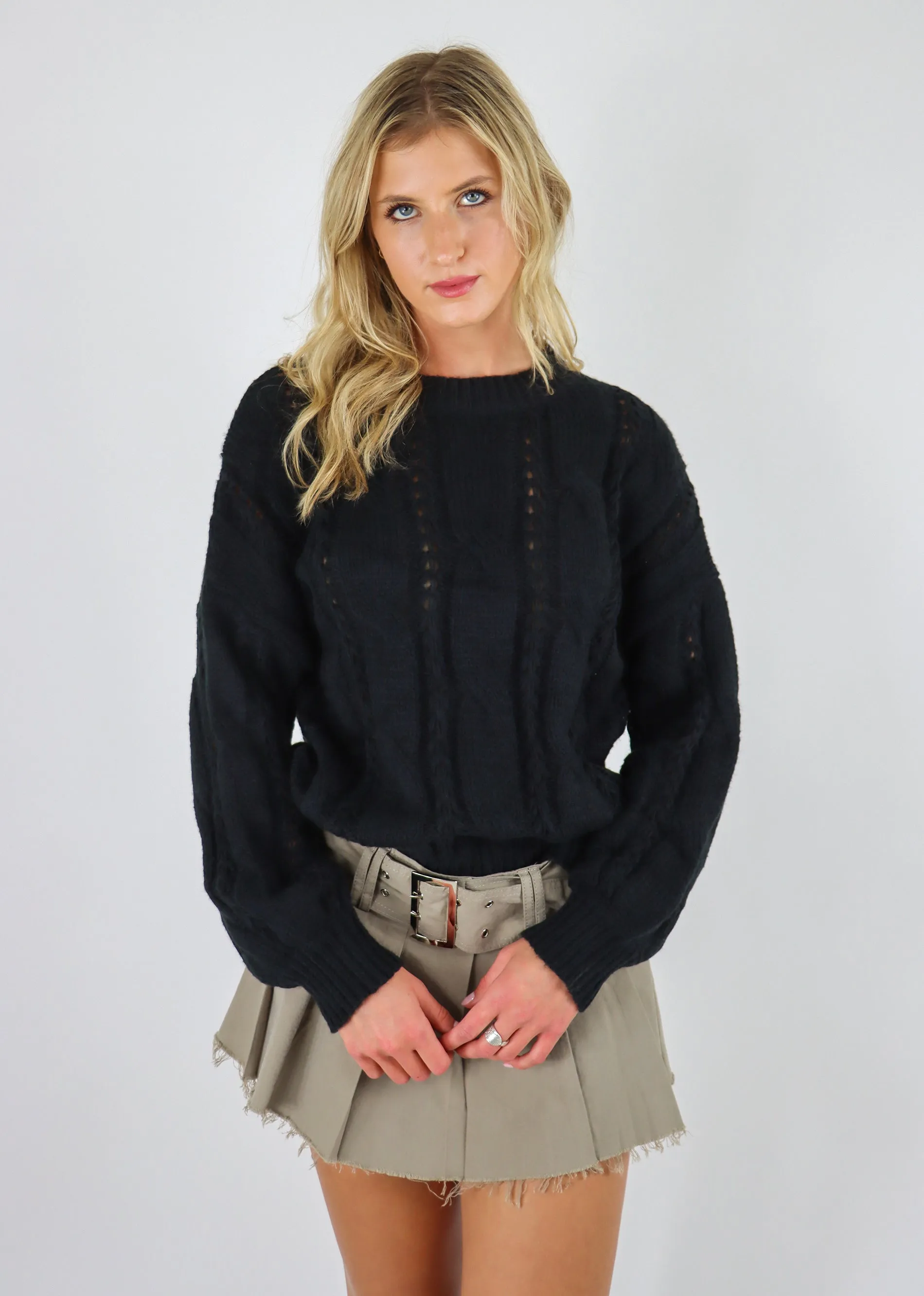 Weekend Friend Sweater ★ Black sold by Rock N Rags product image thumbnail 3