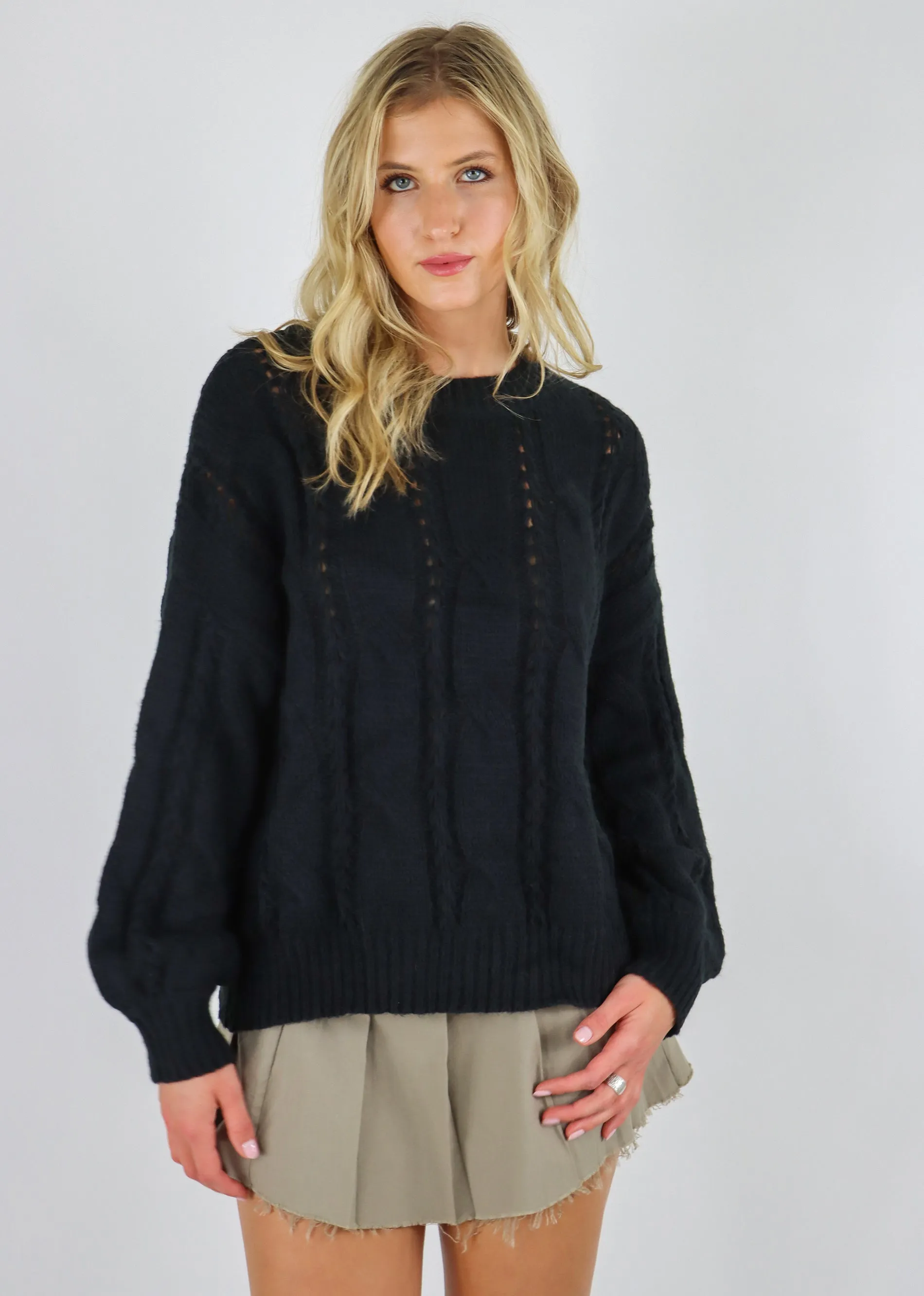 Weekend Friend Sweater ★ Black sold by Rock N Rags product image thumbnail 2
