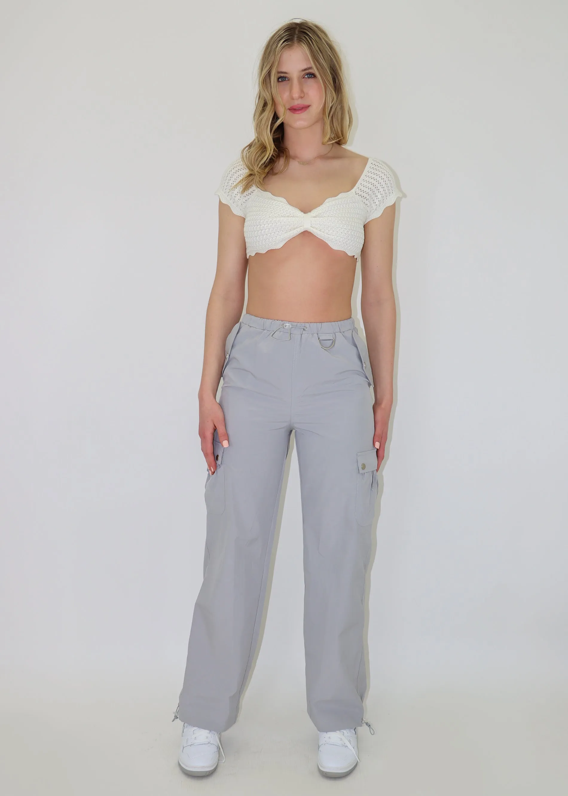 Speak Now Cargo Pants ★ Grey sold by Rock N Rags product image thumbnail 3