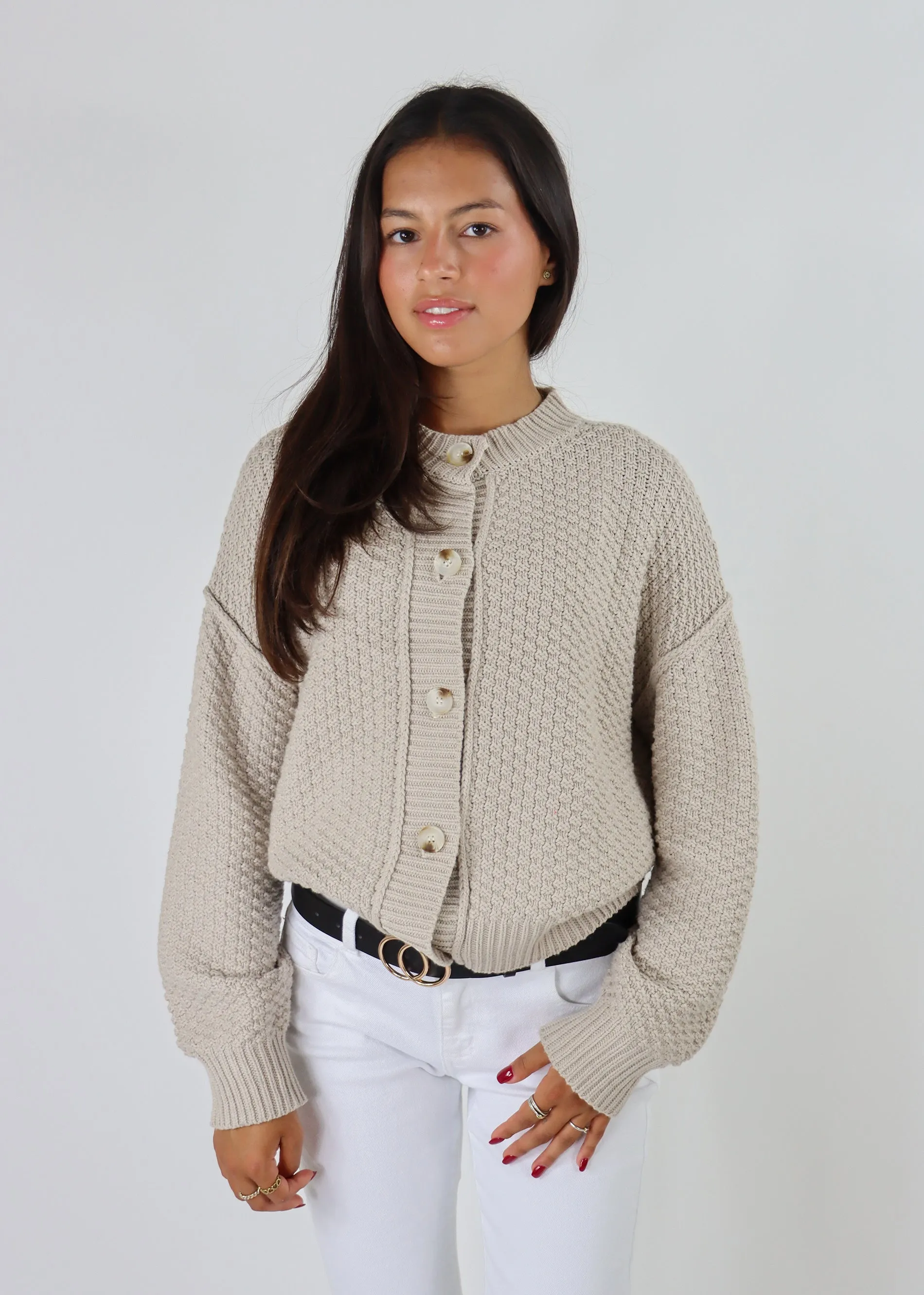 Fall Nights Cardigan ★ Beige sold by Rock N Rags product image thumbnail 5