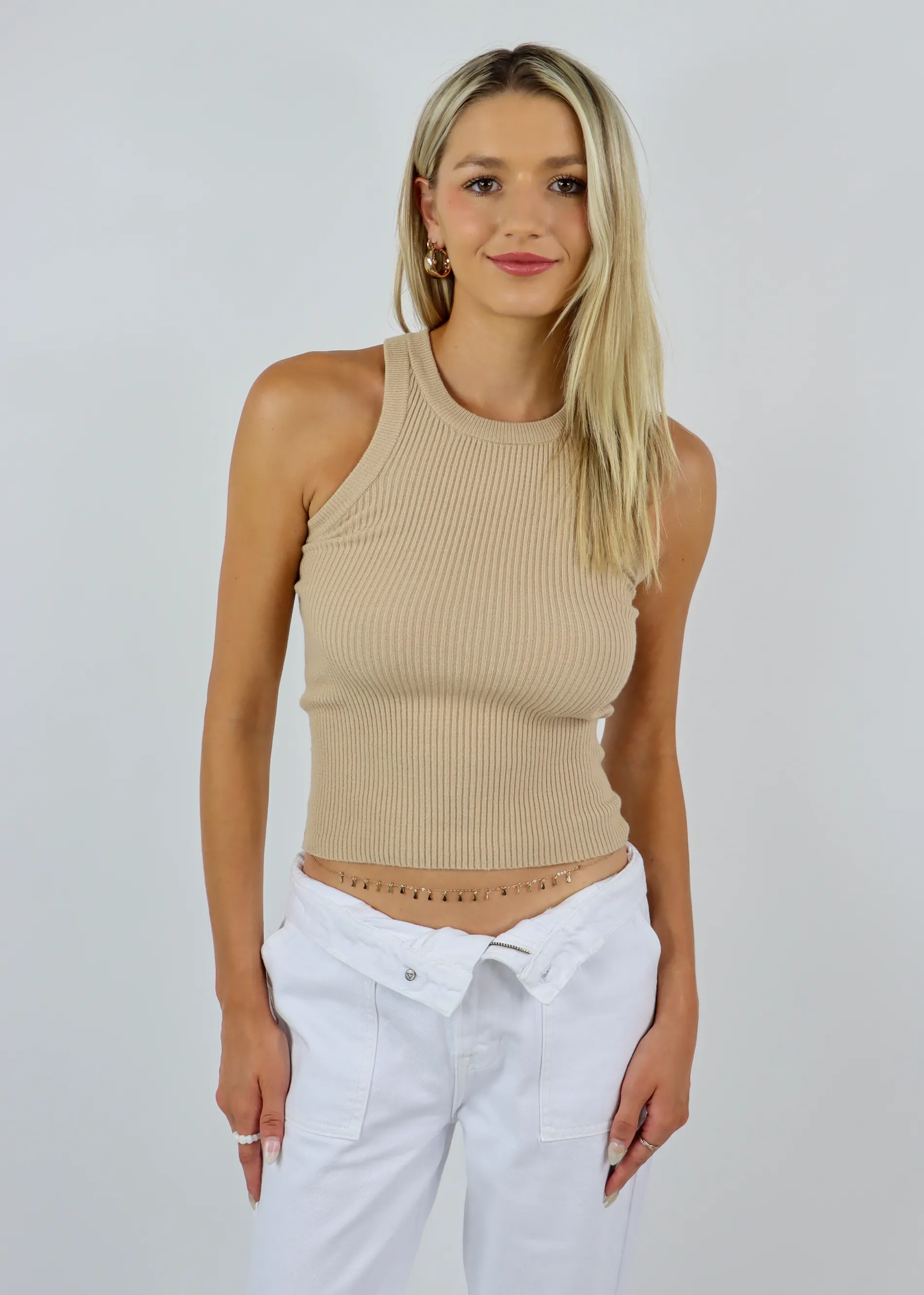I Like You Tank ★ Tan sold by Rock N Rags