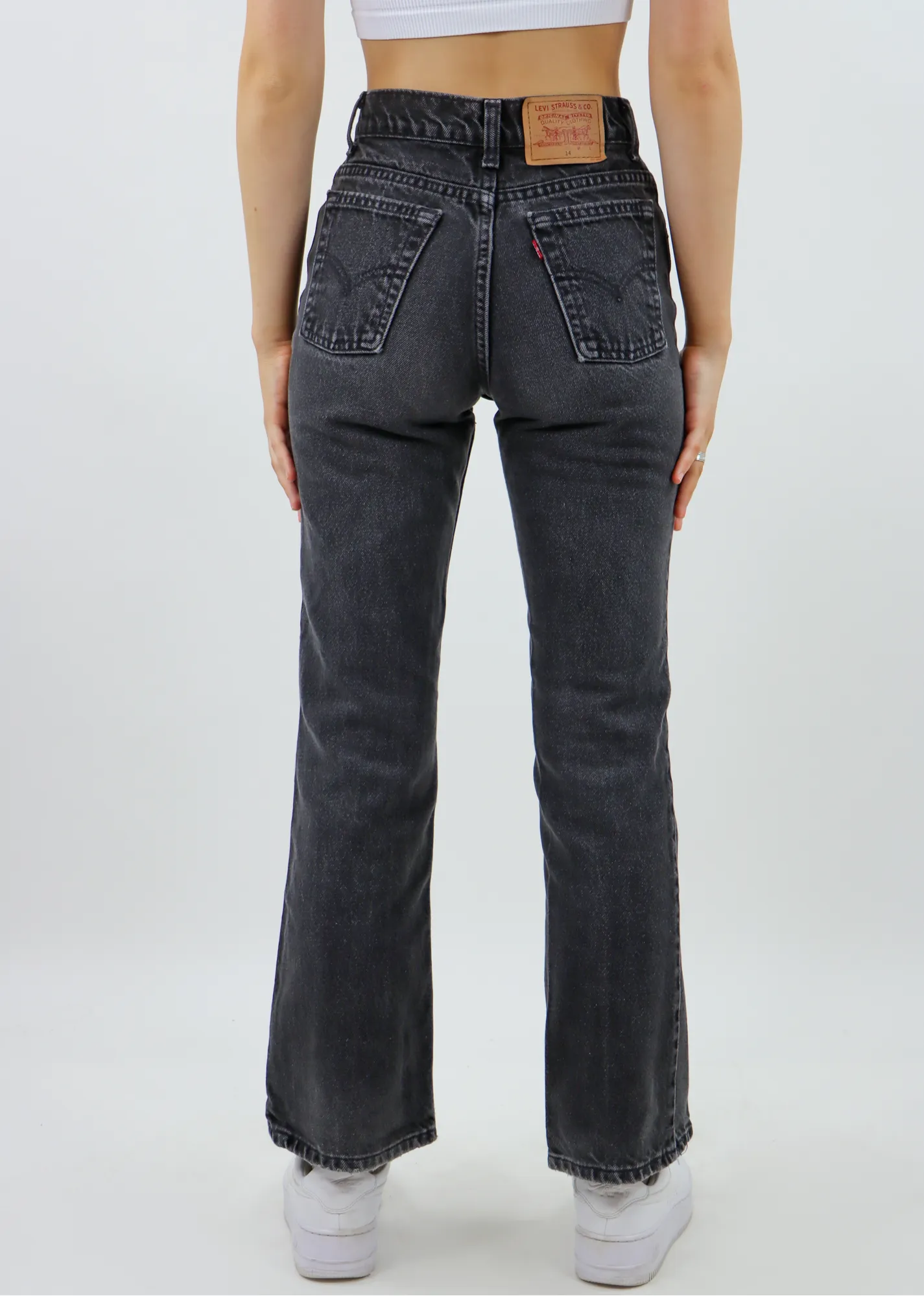 Diana Vintage Levi Jeans ★ Dark Grey sold by Rock N Rags product image thumbnail 3