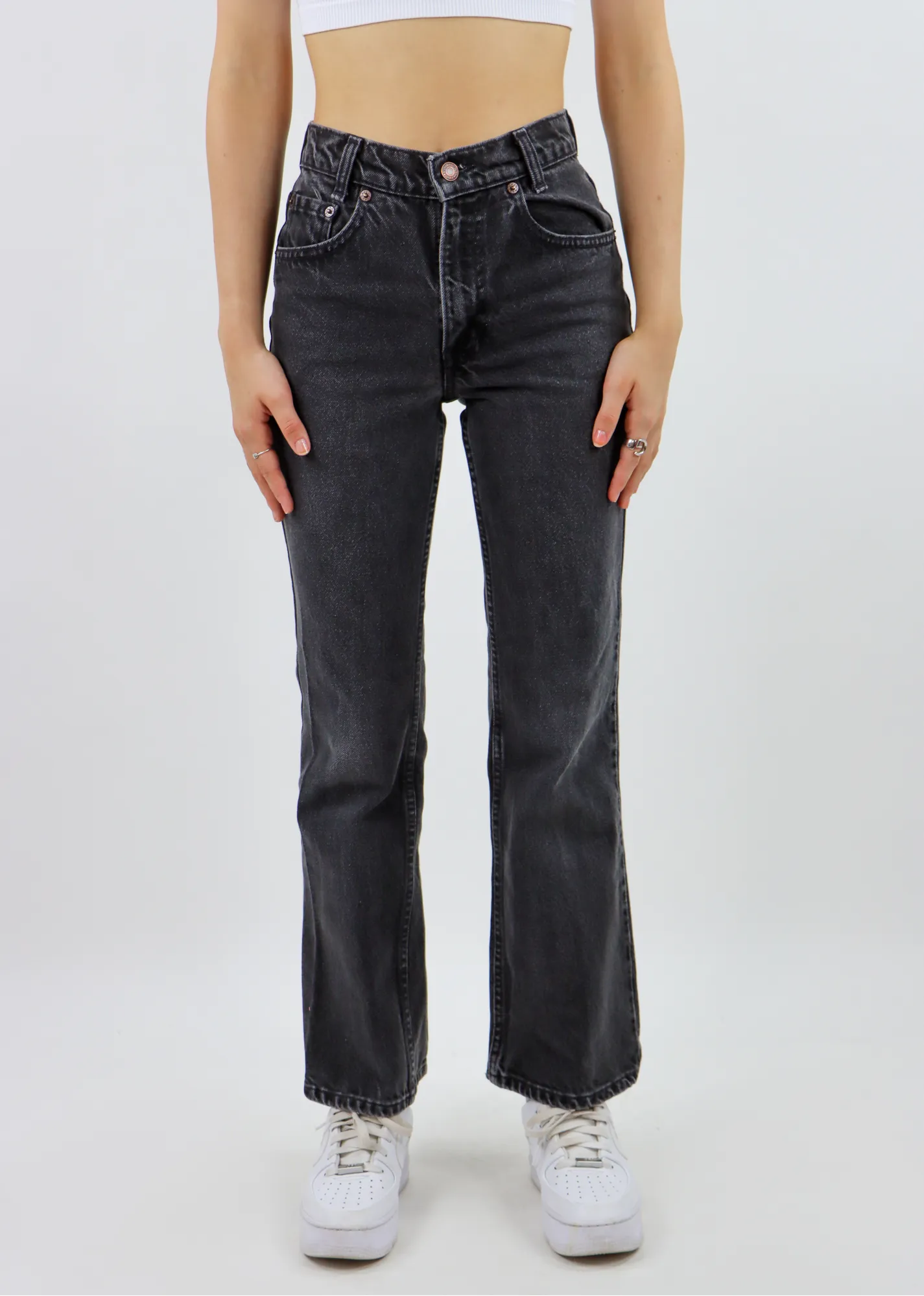 Diana Vintage Levi Jeans ★ Dark Grey sold by Rock N Rags