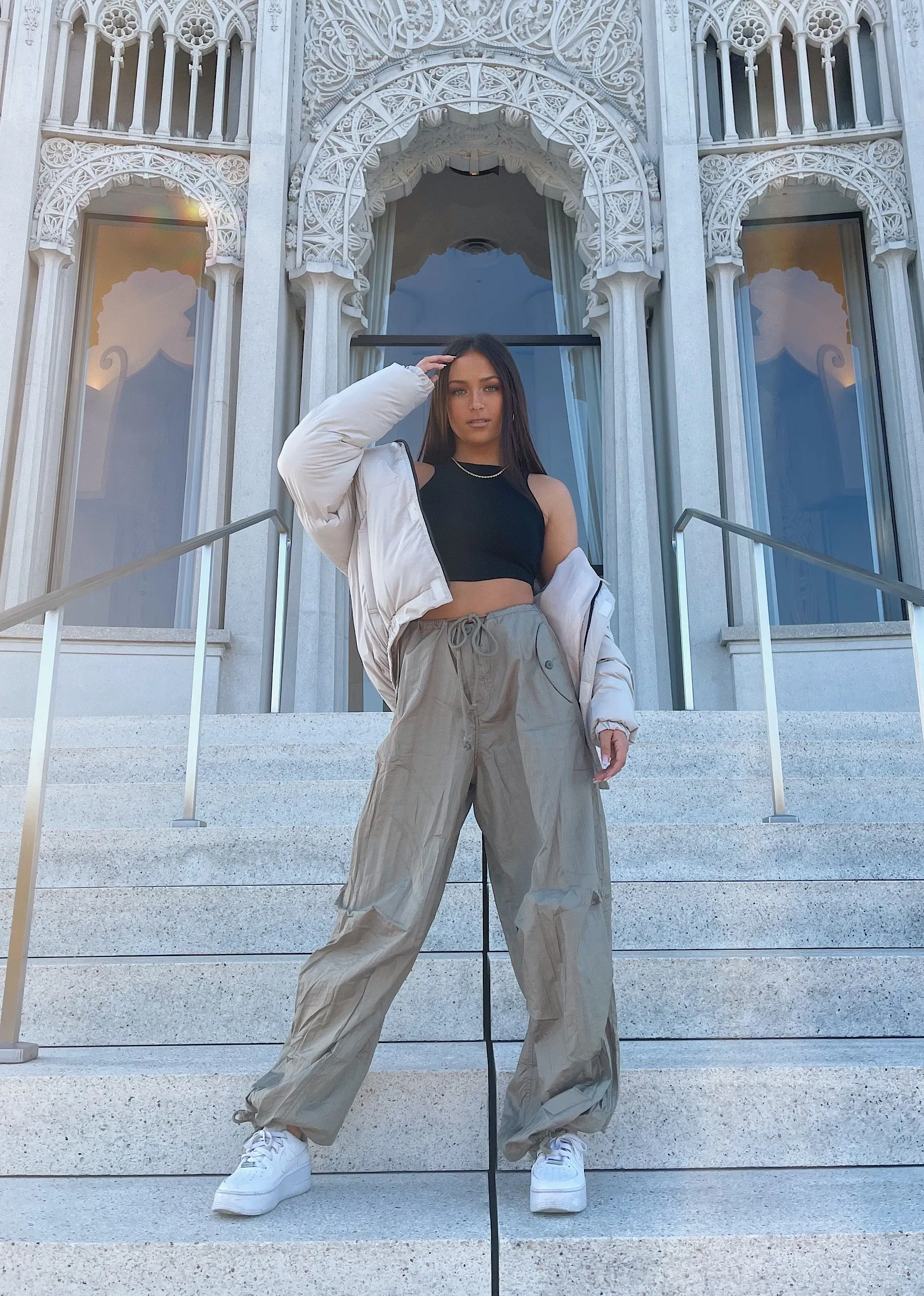 Ready To Fly Parachute Pants ★ Olive sold by Rock N Rags product image thumbnail 2