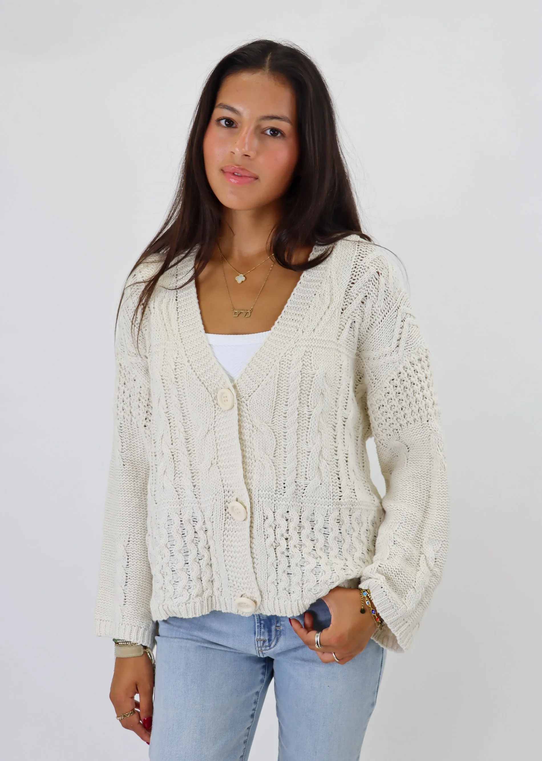 East Coast Cardigan ★ Beige sold by Rock N Rags product image thumbnail 4