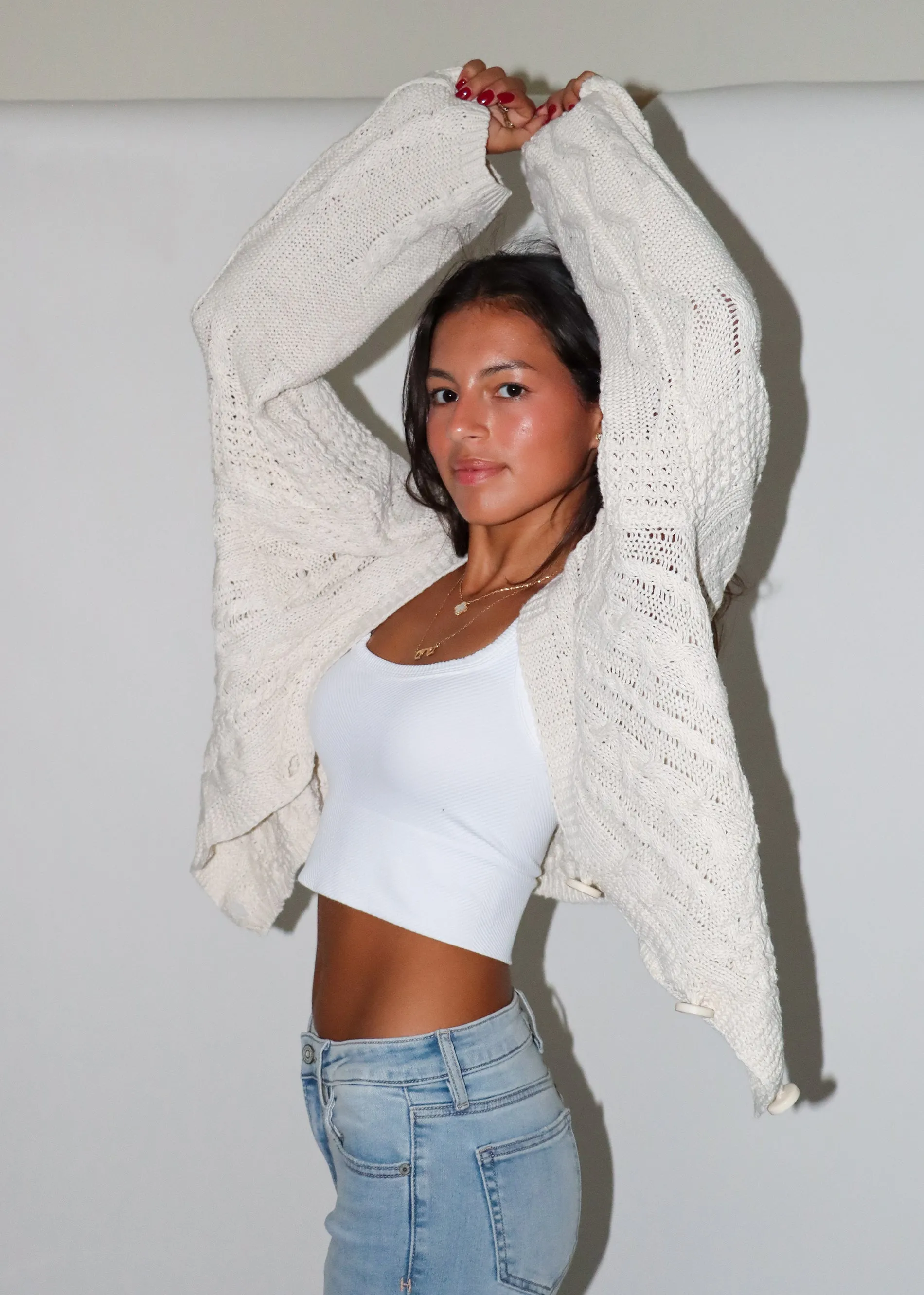 East Coast Cardigan ★ Beige sold by Rock N Rags