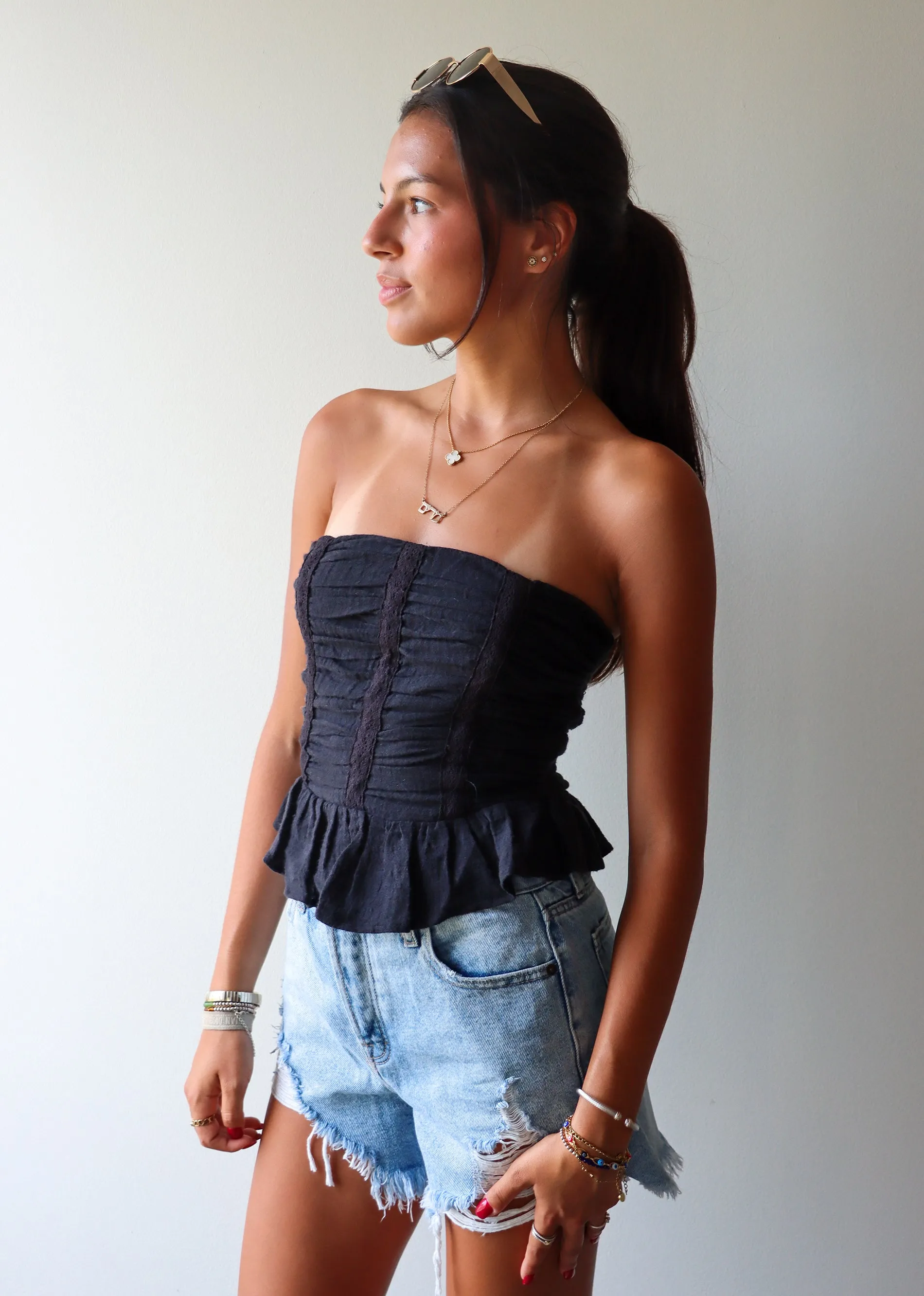 Down By The Water Top ★ Black sold by Rock N Rags product image thumbnail 2