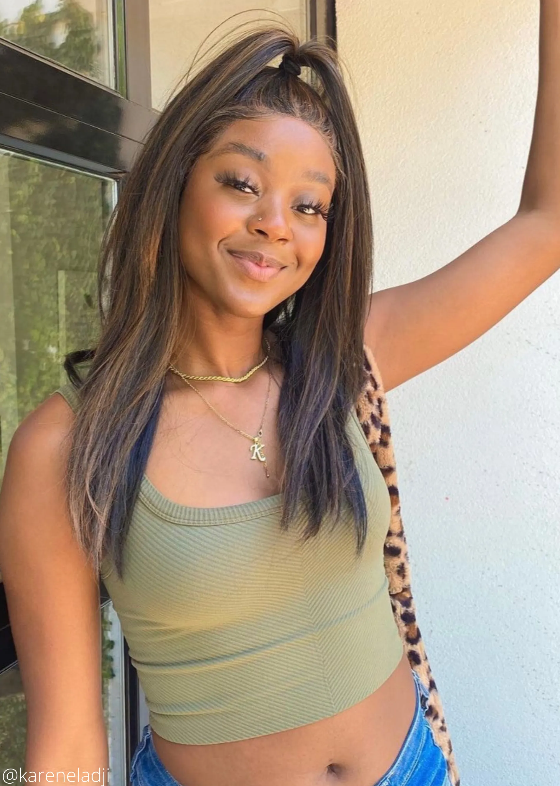 Spill The Tea Tank ★ Olive sold by Rock N Rags product image thumbnail 4