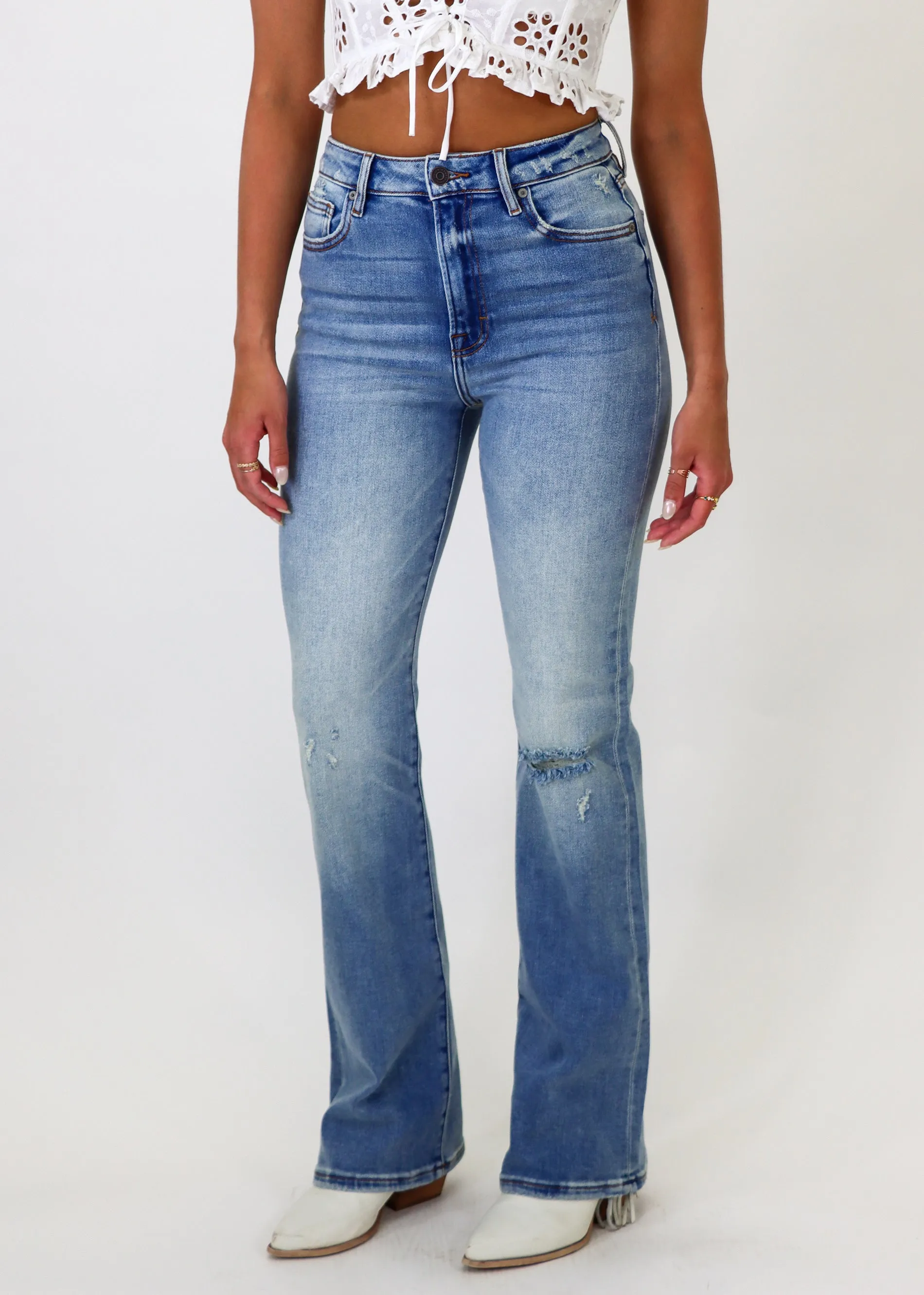 Fool For Love Bootcut Jeans ★ Medium Wash sold by Rock N Rags product image thumbnail 4