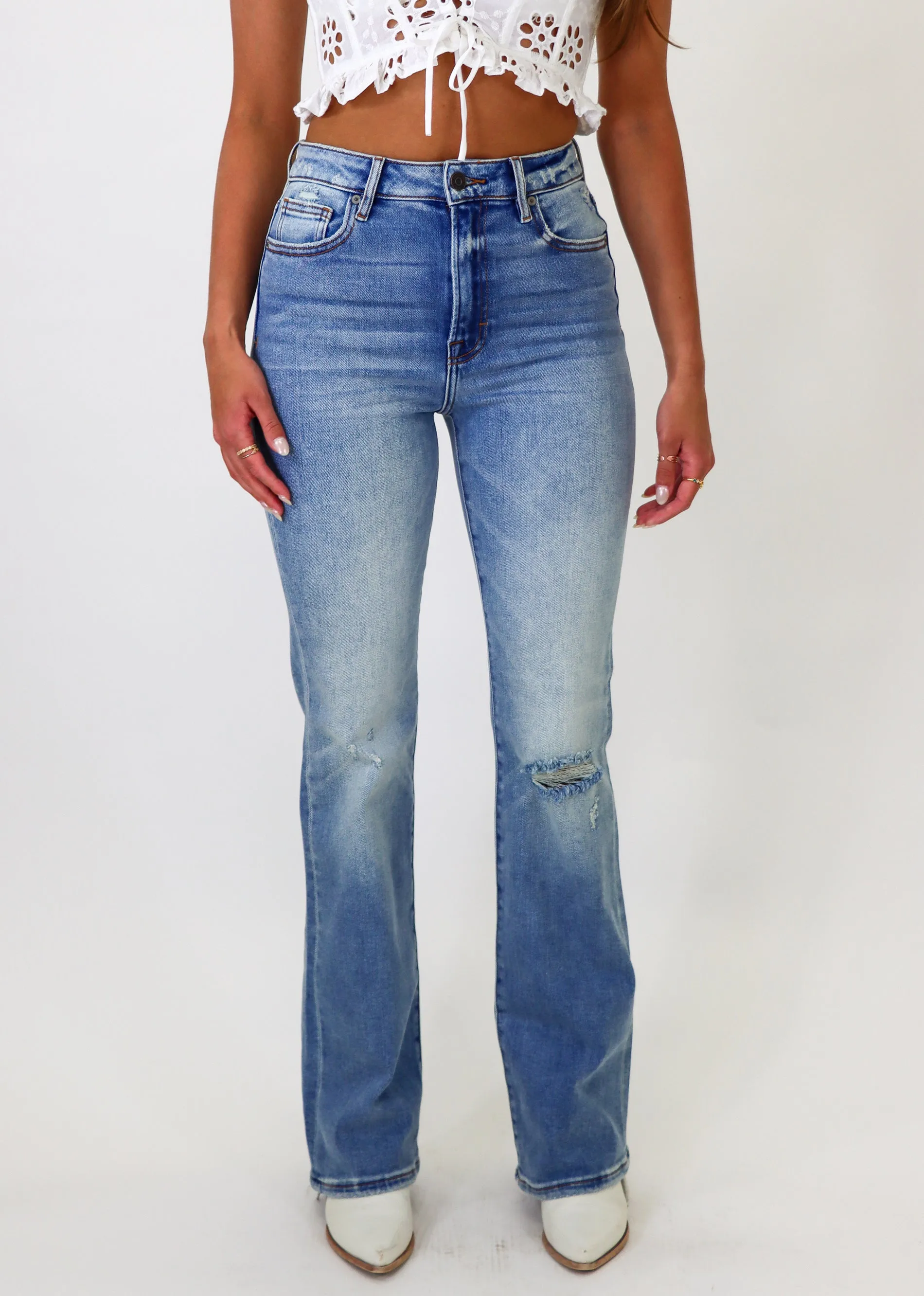 Fool For Love Bootcut Jeans ★ Medium Wash sold by Rock N Rags product image thumbnail 5