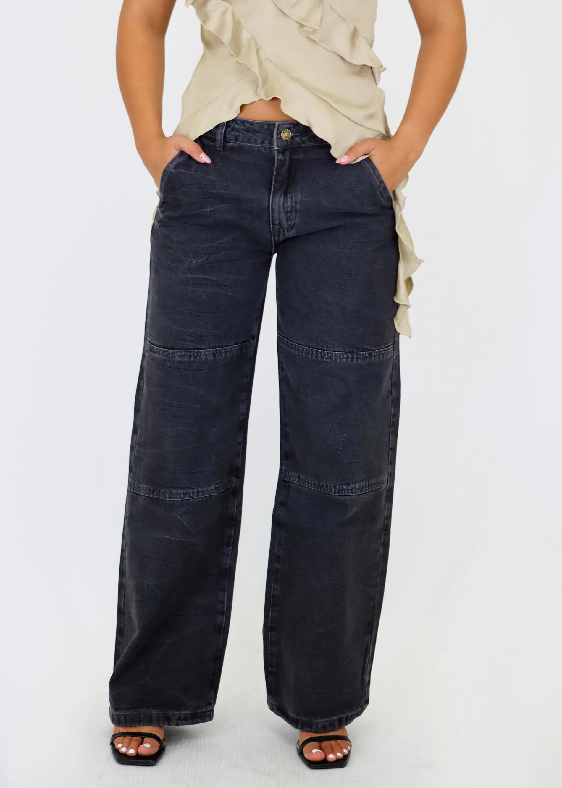 Lioness Freedom Jeans ★ Charcoal Black sold by Rock N Rags product image thumbnail 2