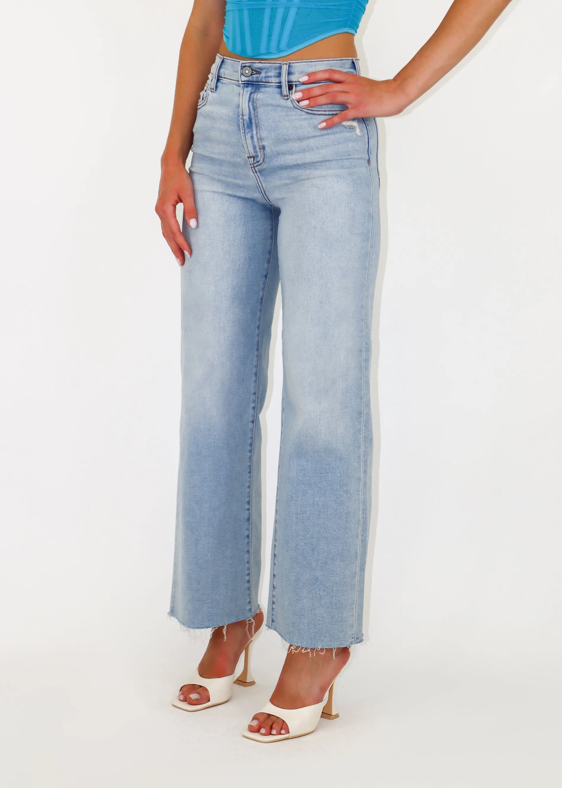 Everybody Talks Jeans ★ Light Wash sold by Rock N Rags product image thumbnail 4