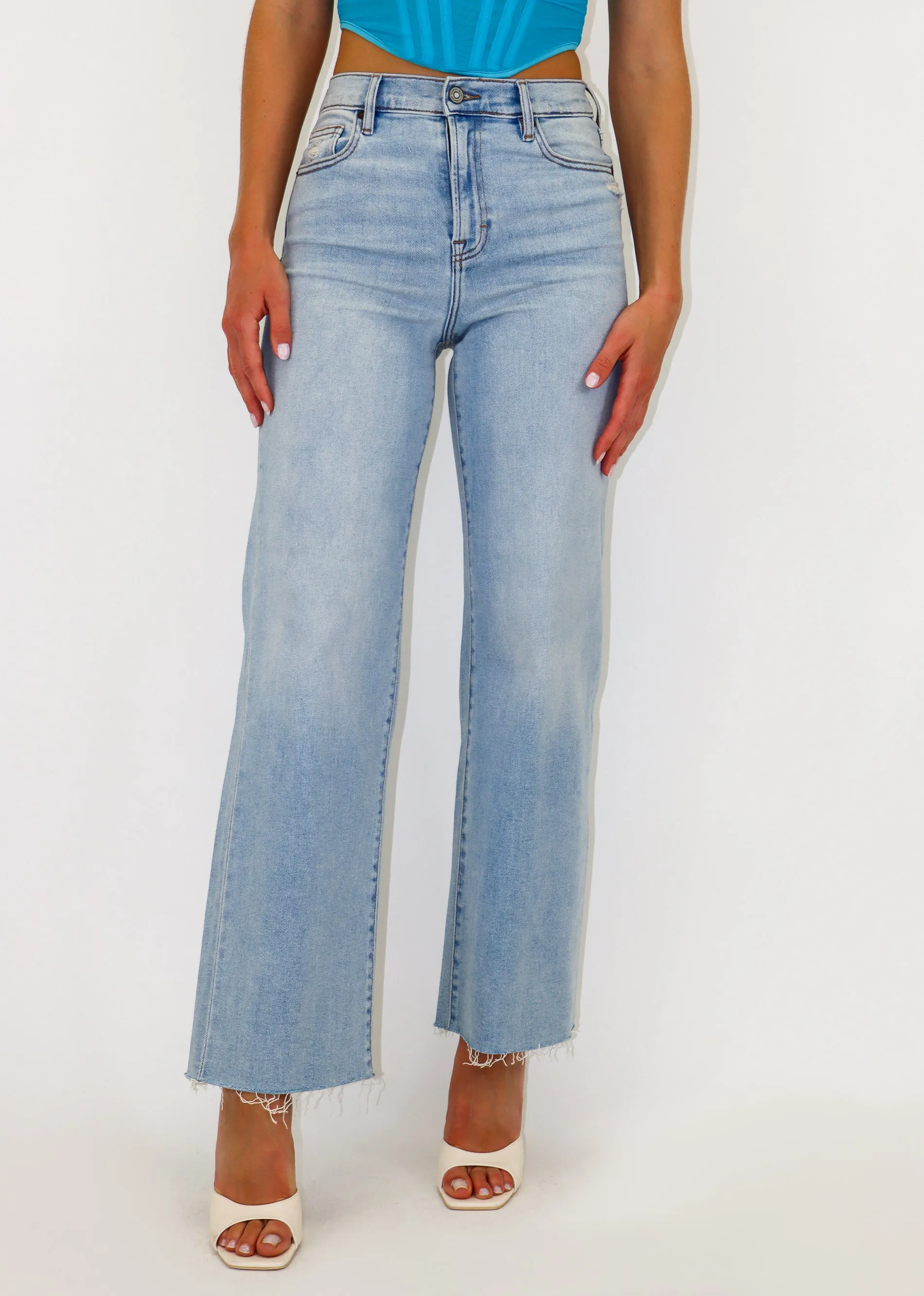 Everybody Talks Jeans ★ Light Wash sold by Rock N Rags