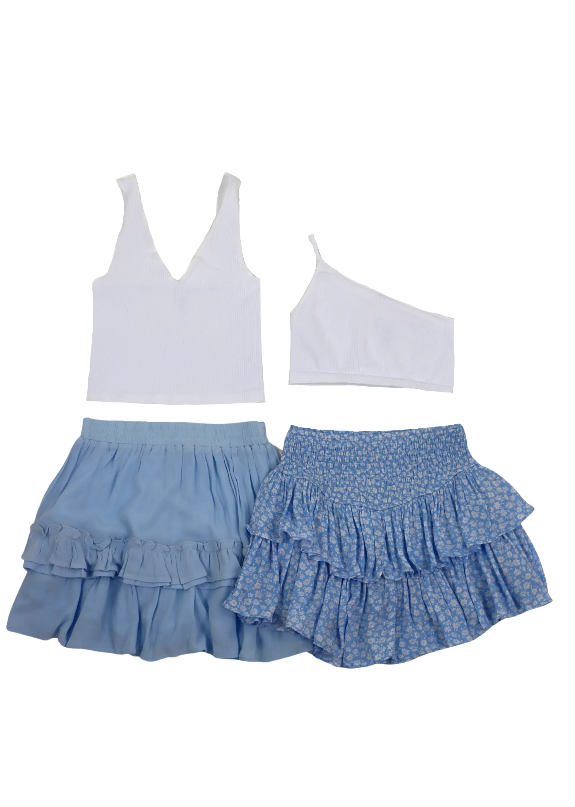 Tanks & Skirts Bundle ★ Blues & Whites sold by Rock N Rags