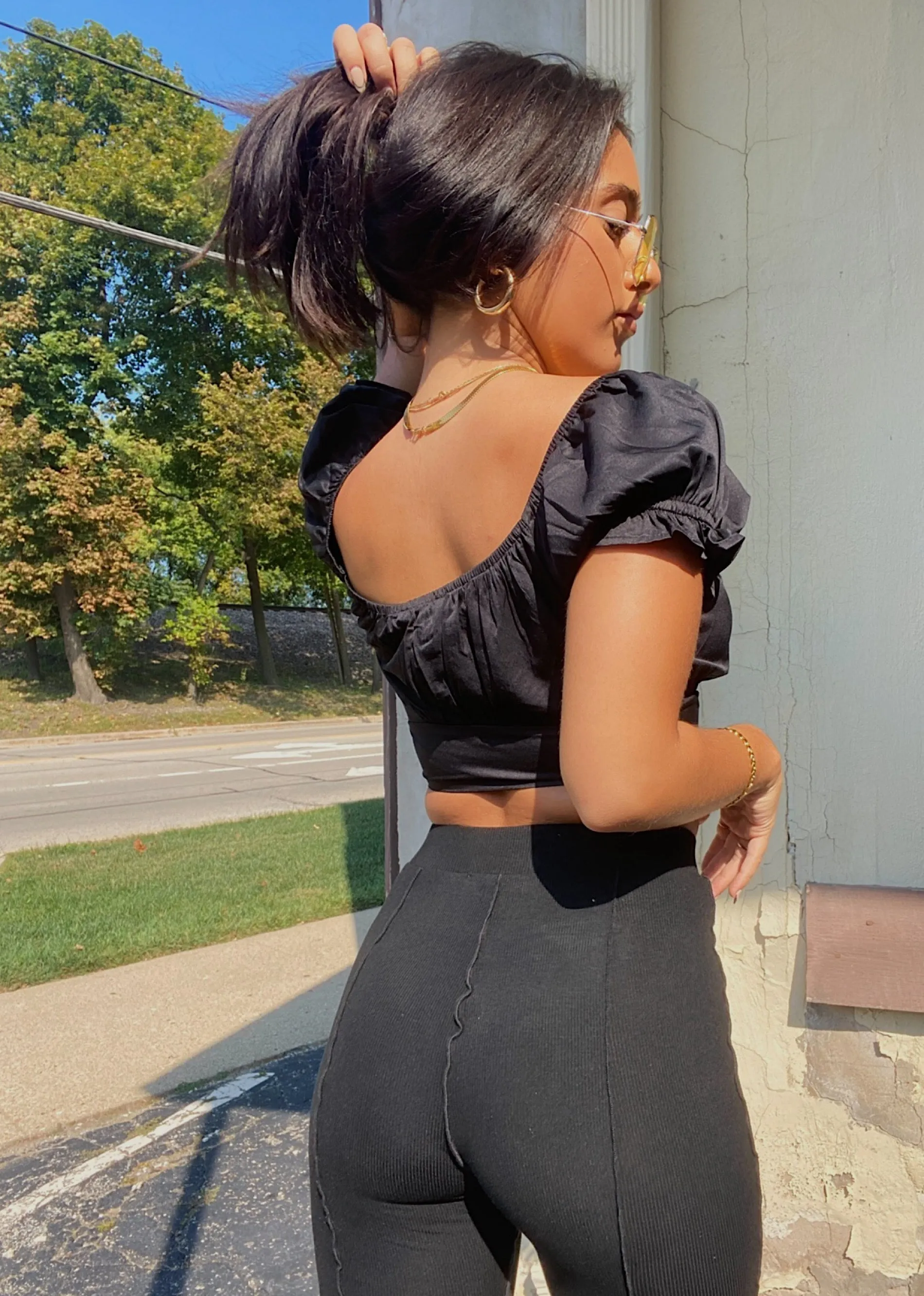 Deja Vu Top ★ Black sold by Rock N Rags product image thumbnail 3