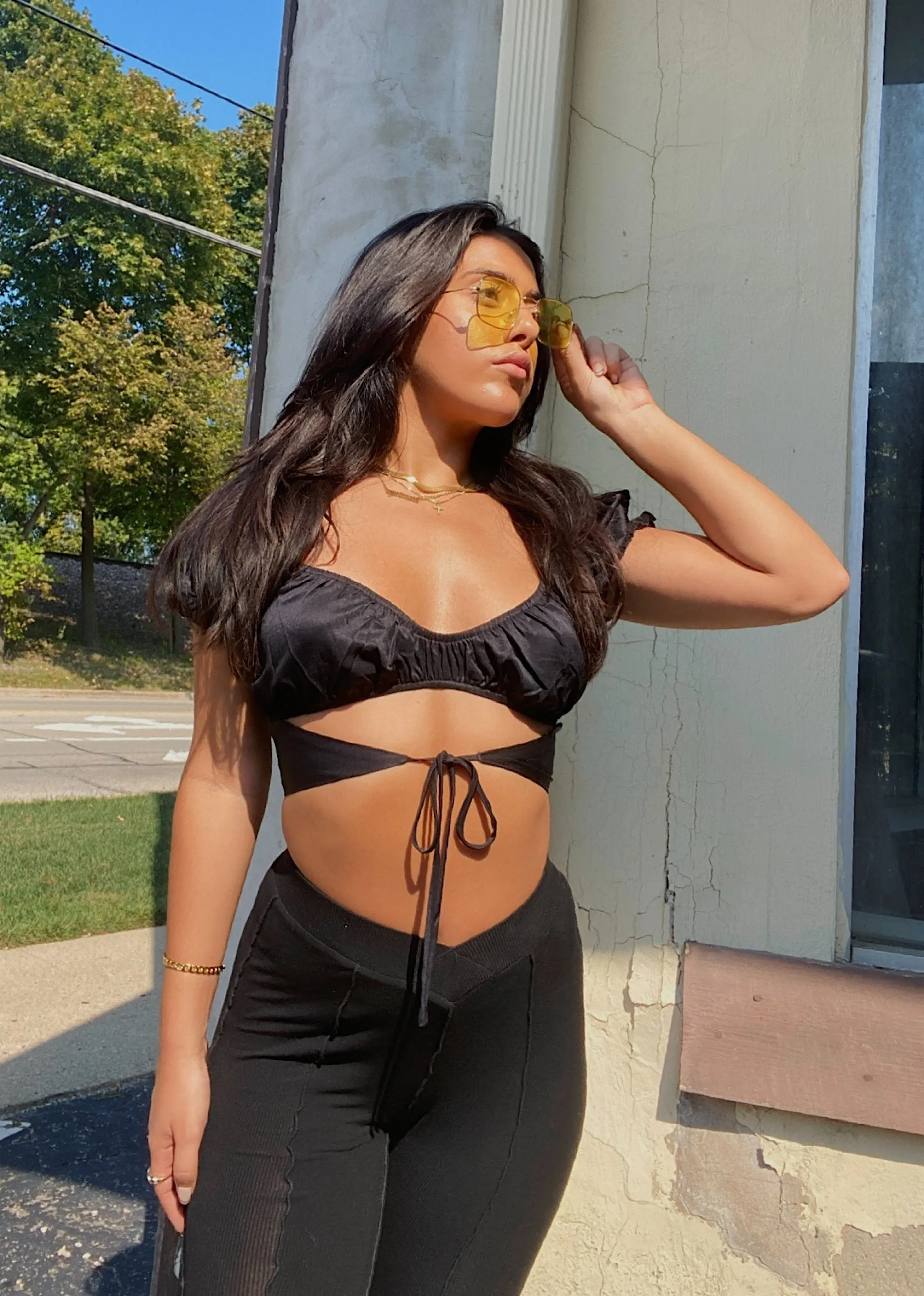 Deja Vu Top ★ Black sold by Rock N Rags product image thumbnail 2