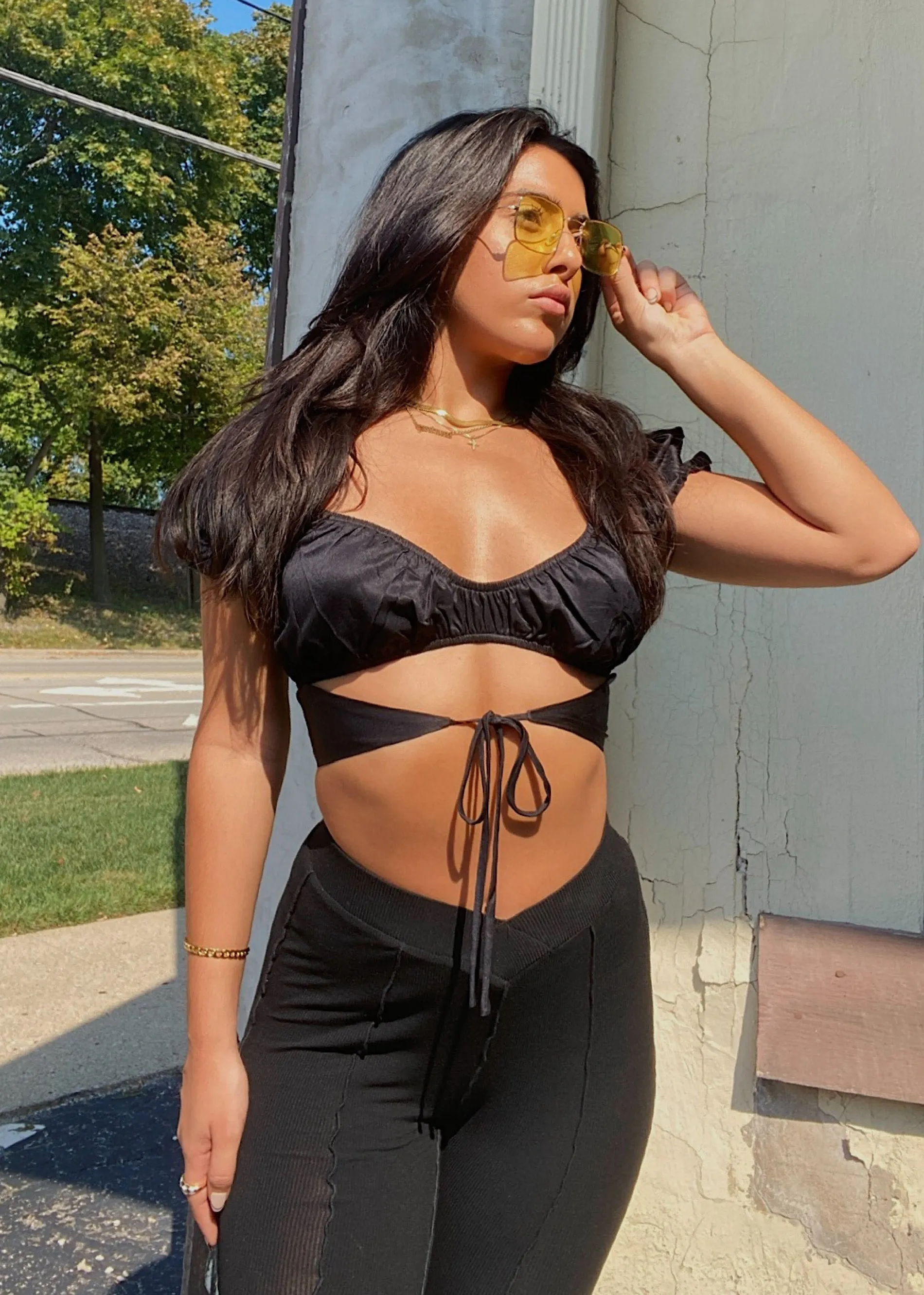 Deja Vu Top ★ Black sold by Rock N Rags product image thumbnail 5