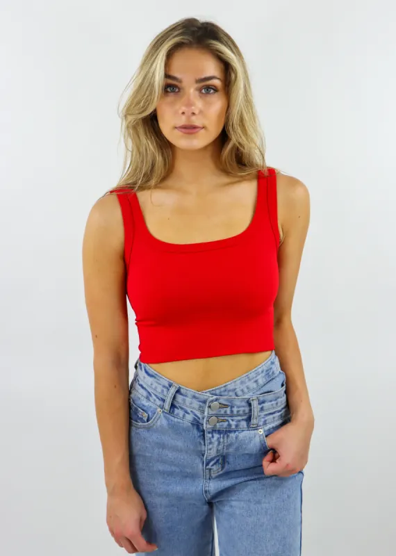 Spill The Tea Tank ★ Red sold by Rock N Rags