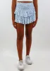 Sunshine Daydream Skirt ★ White & Blue Floral sold by Rock N Rags