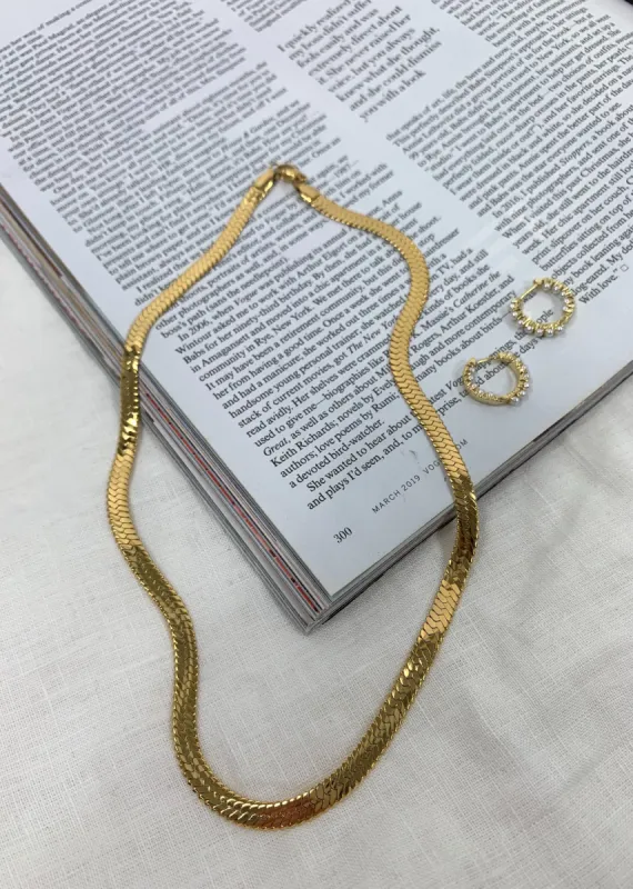 Herringbone Chain ★ Gold sold by Rock N Rags