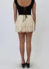 Slip Away Mini Skirt ★ Oatmeal sold by Rock N Rags