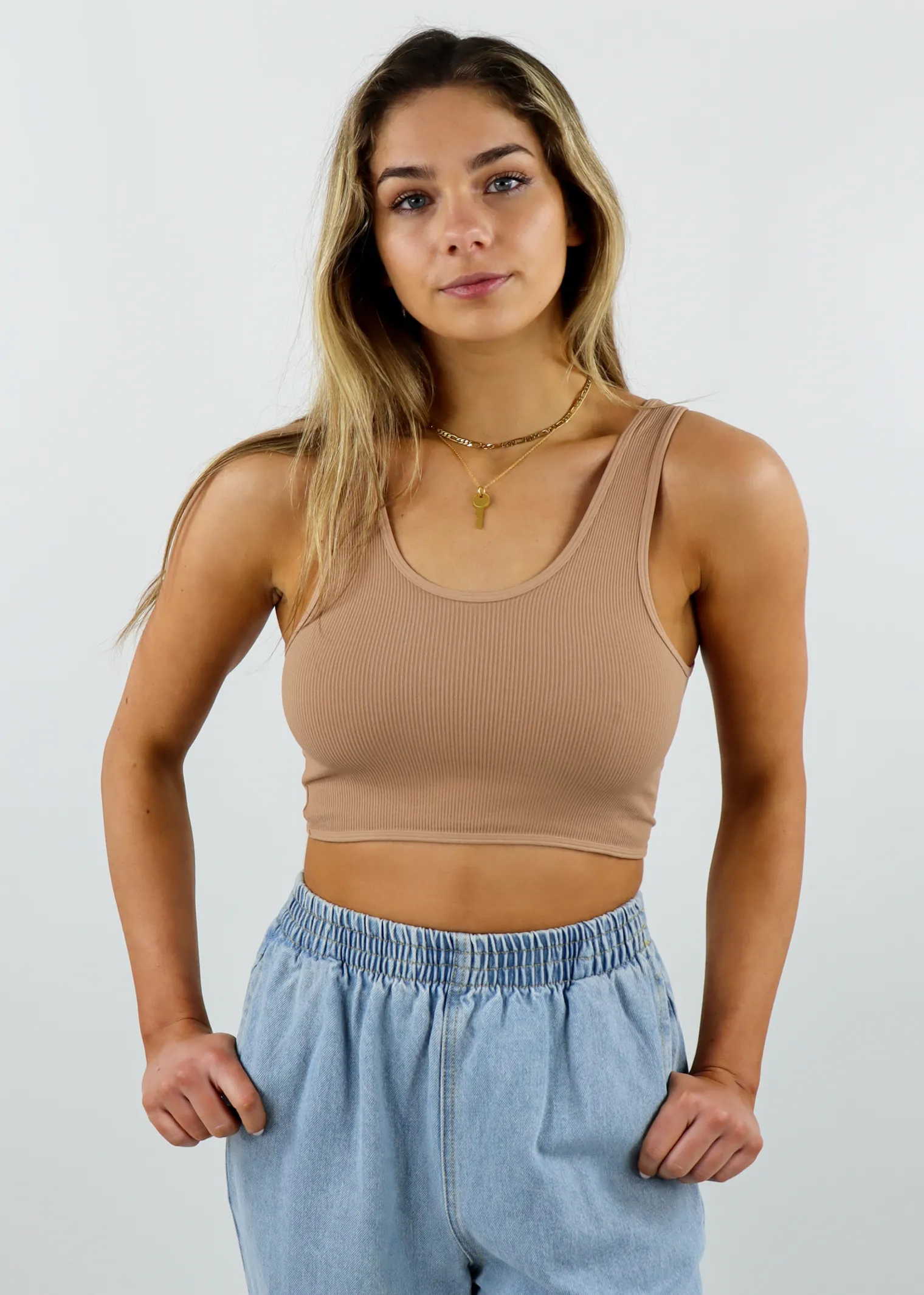 Twist And Shout V2 Bralette Tank ★ Sand sold by Rock N Rags product image thumbnail 4
