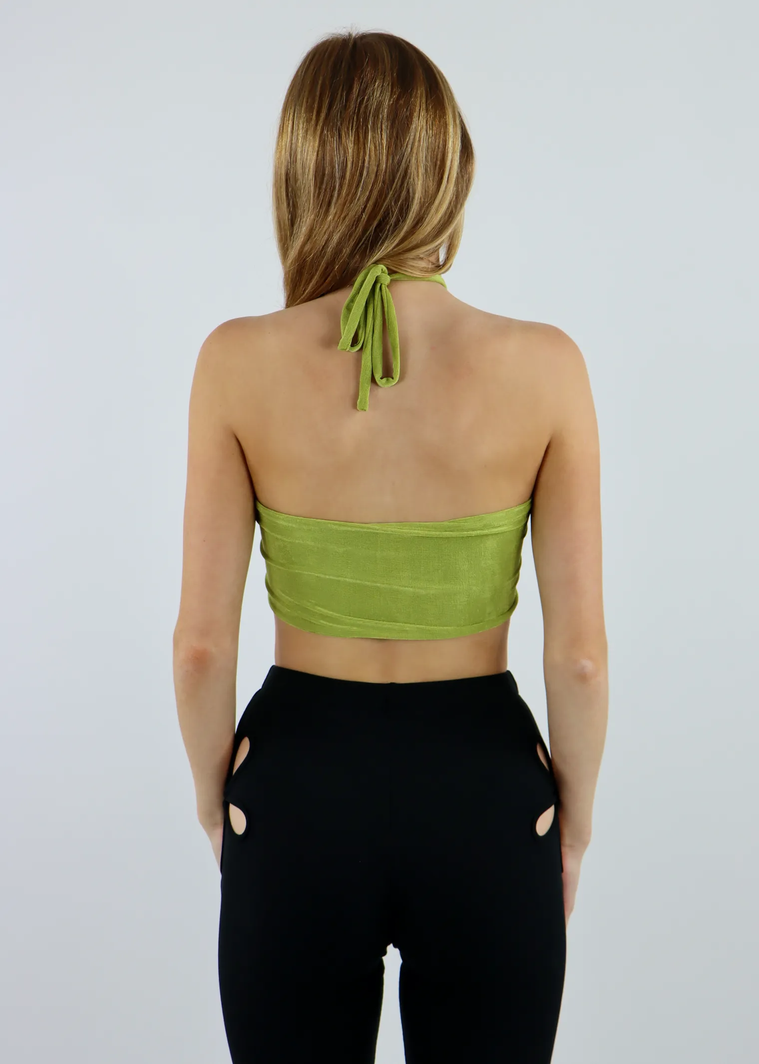 Beautiful Stranger Halter Top ★ Lime sold by Rock N Rags product image thumbnail 3