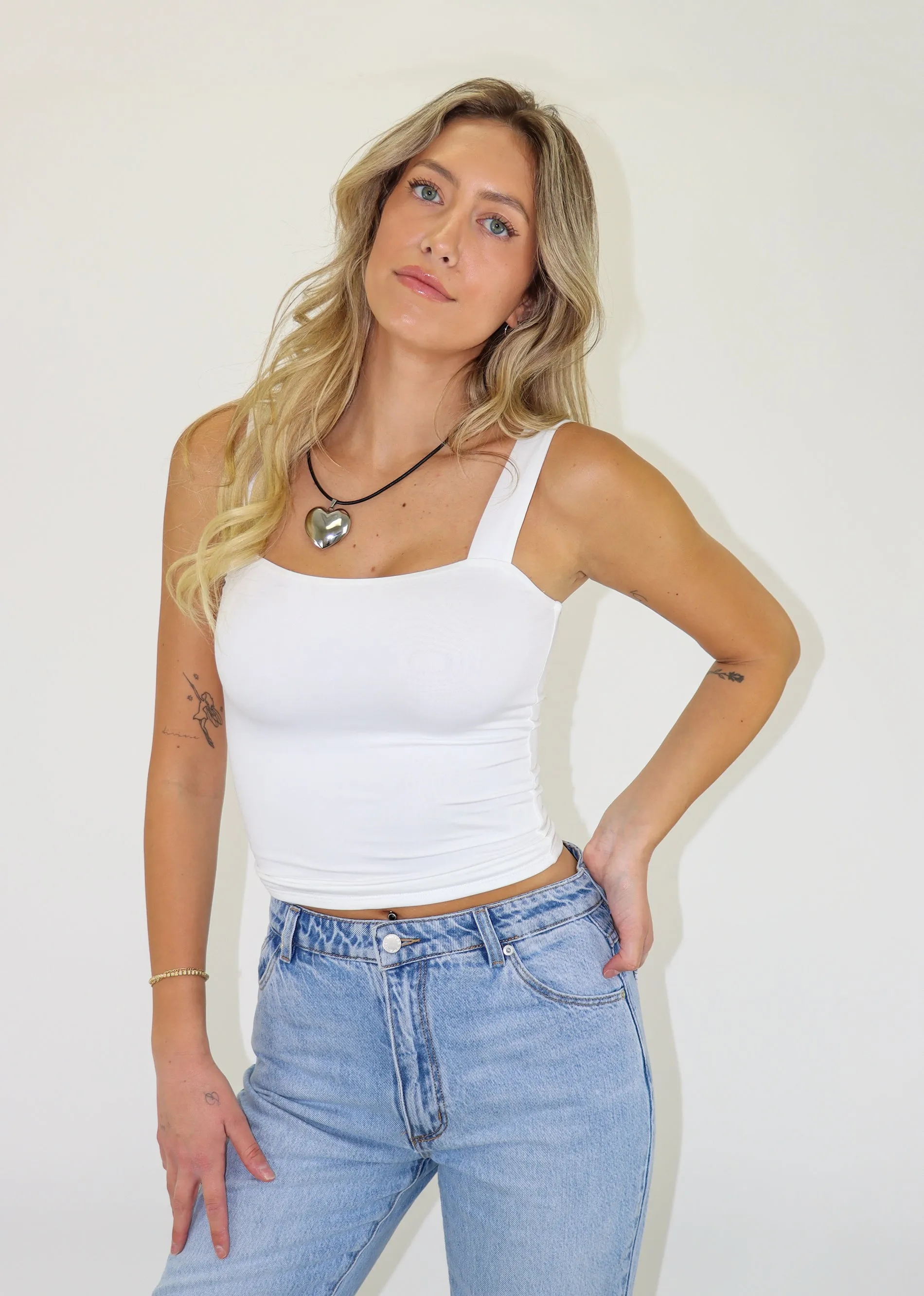 Daiquiri Tank ★ White sold by Rock N Rags product image thumbnail 2