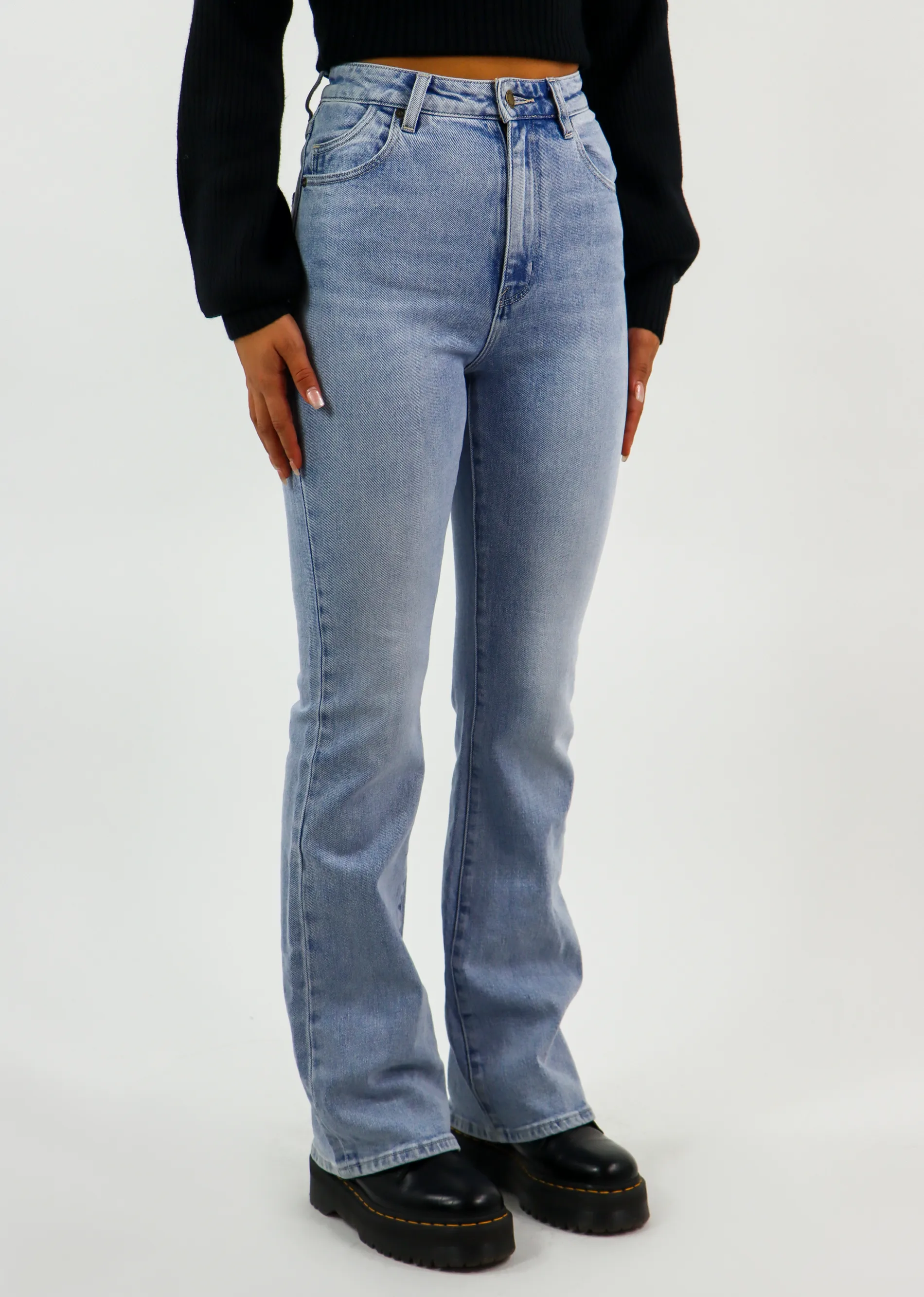 Rolla's Light A Fire Jeans ★ Light Wash sold by Rock N Rags product image thumbnail 4