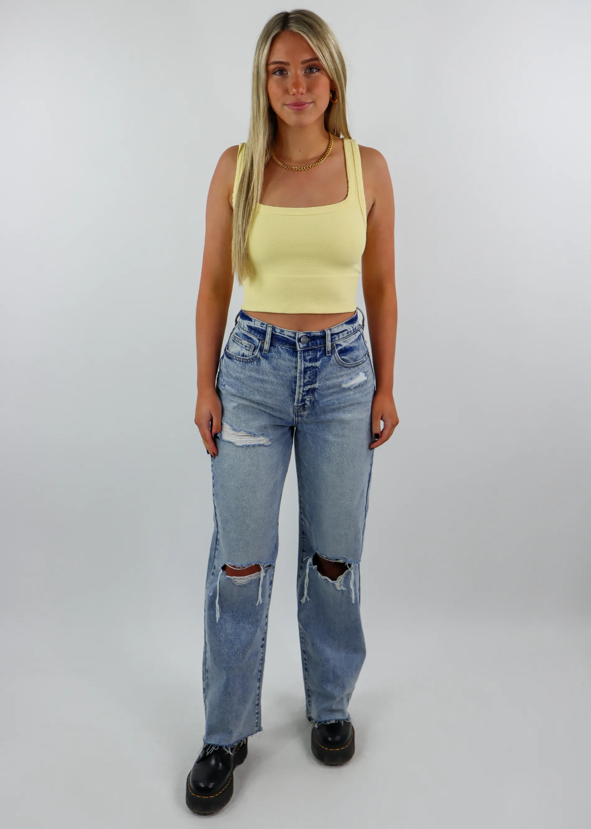 Spill The Tea Tank ★ Yellow sold by Rock N Rags product image thumbnail 5