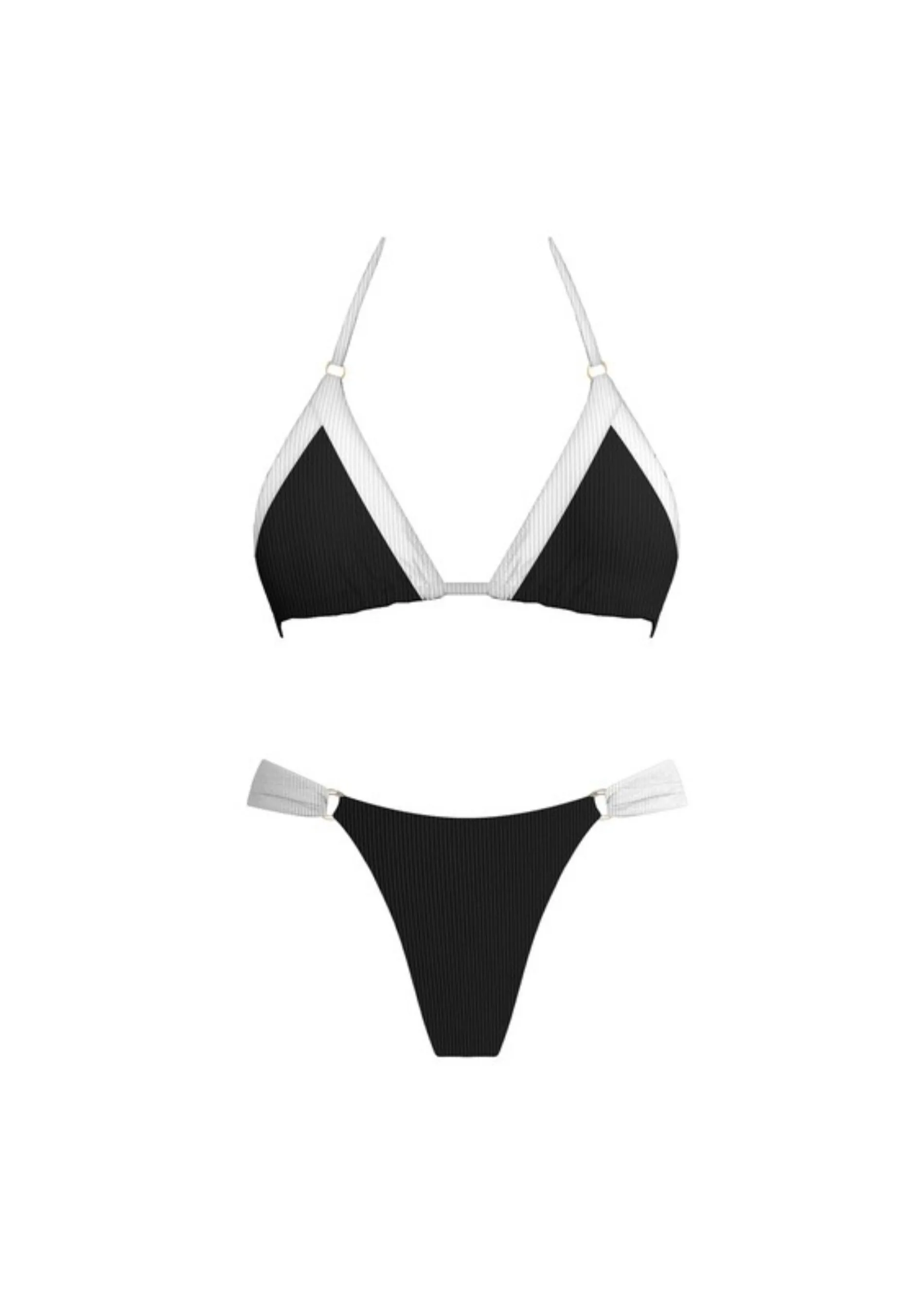 New Light Bikini Top ★ Black And White sold by Rock N Rags product image thumbnail 5