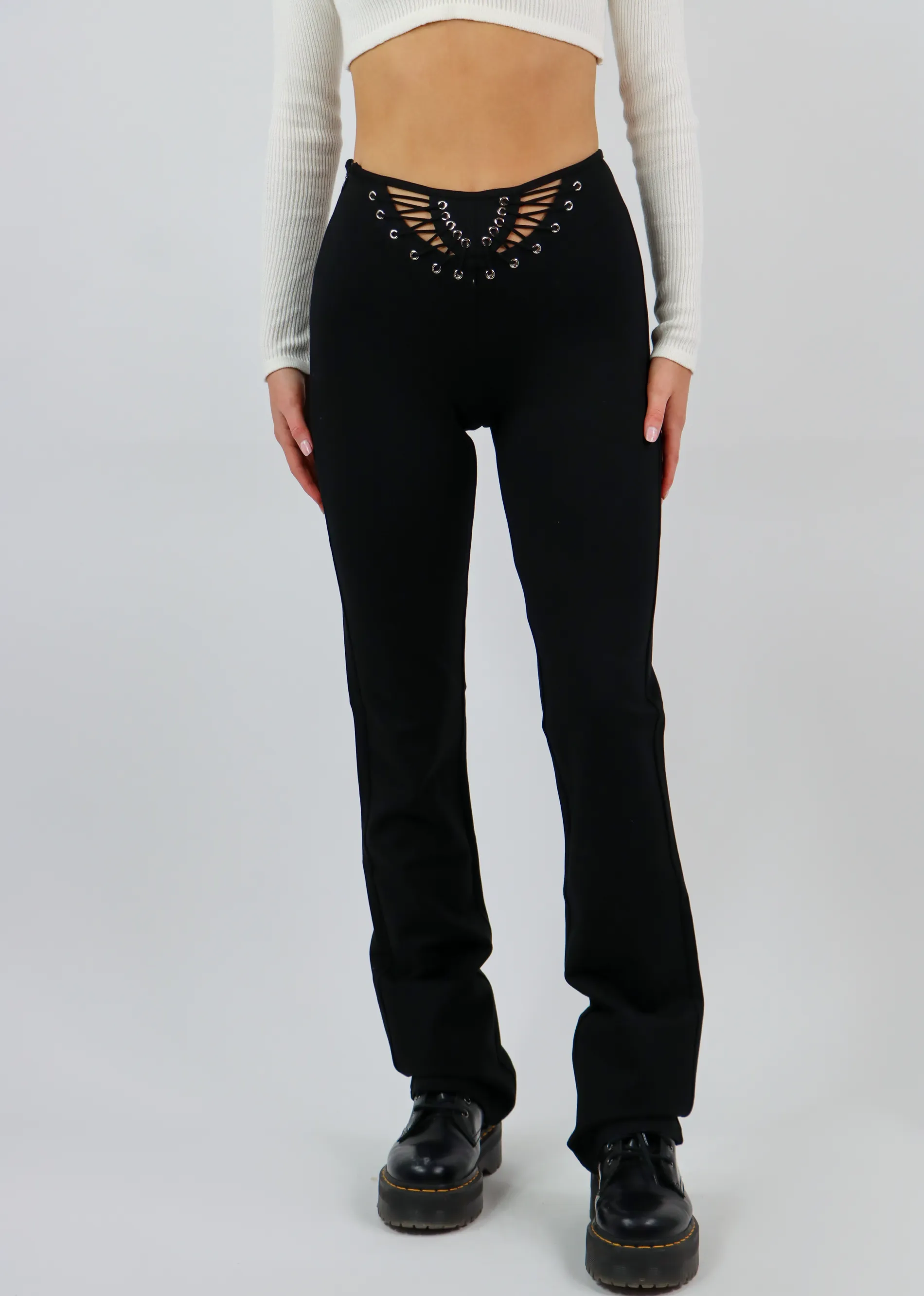Poker Face Pants ★ Black sold by Rock N Rags product image thumbnail 3