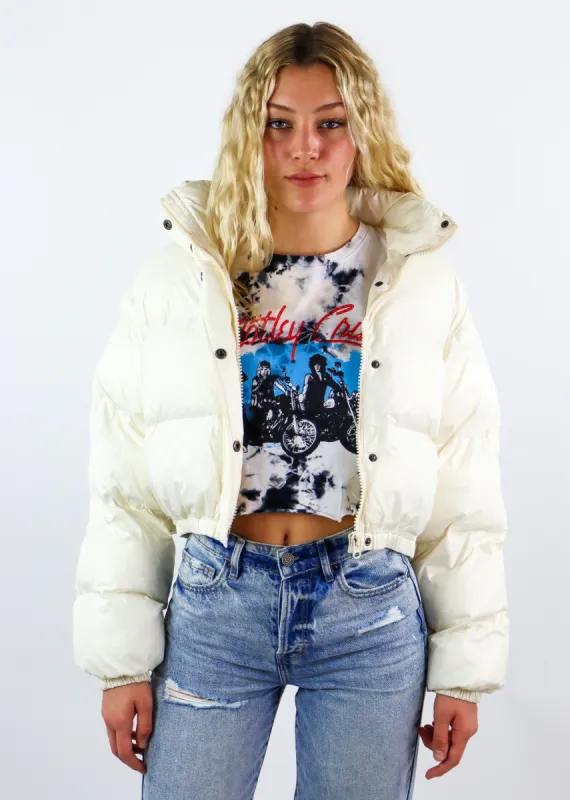 Feel Alive Puffer Jacket ★ Ivory sold by Rock N Rags
