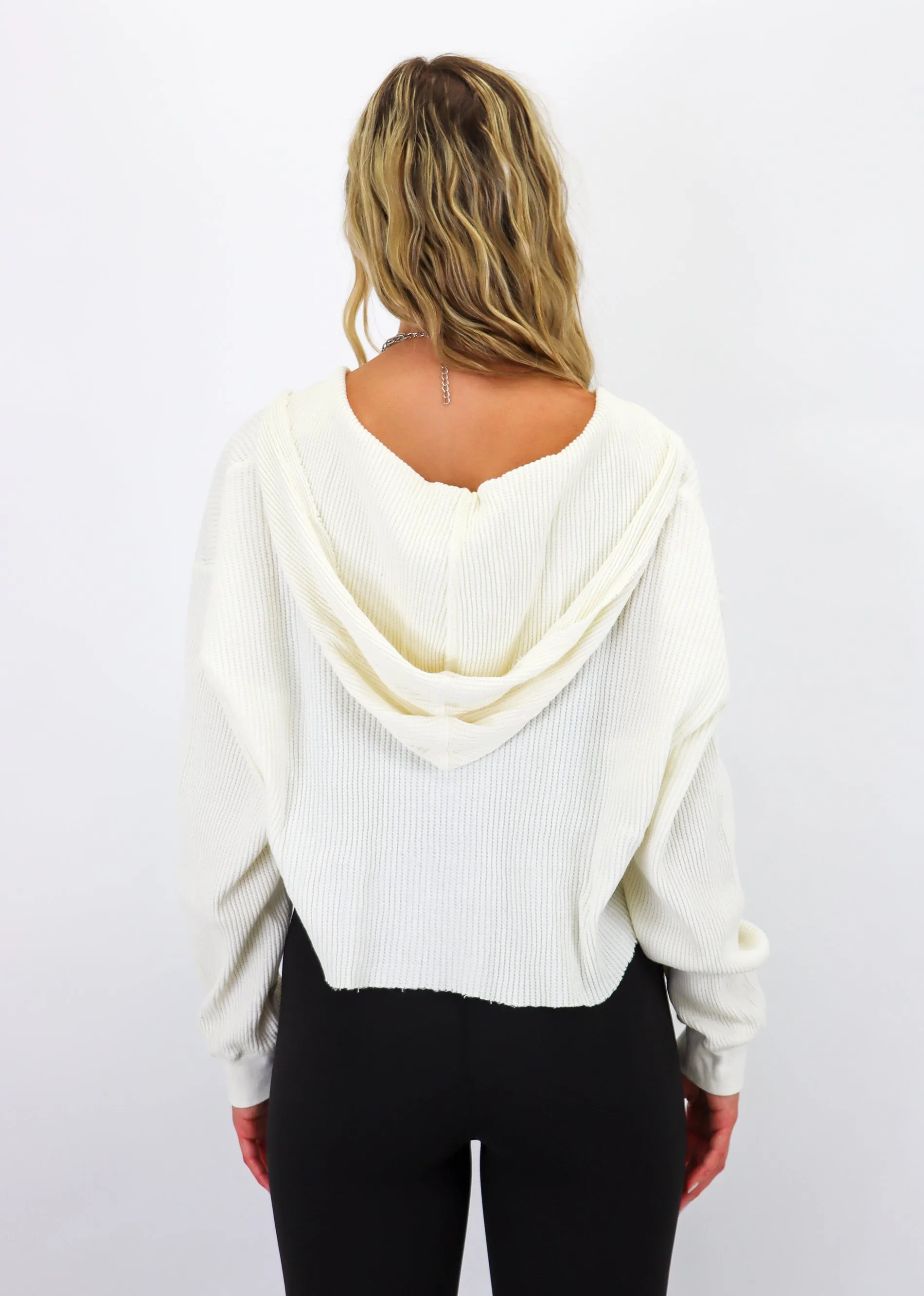 As She Dreams Zip Up Hoodie ★ Cream sold by Rock N Rags product image thumbnail 4