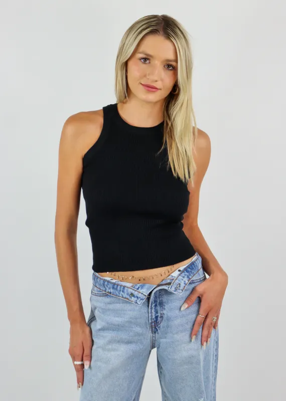 I Like You Tank ★ Black sold by Rock N Rags