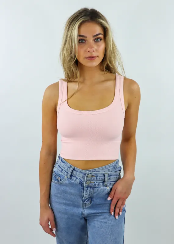 Spill The Tea Tank ★ Light Pink sold by Rock N Rags