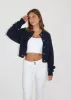 Free People Lila Crop Cardigan ★ Navy sold by Rock N Rags