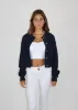 Free People Lila Crop Cardigan ★ Navy sold by Rock N Rags