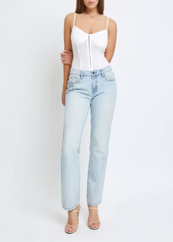 Calling After Me Jeans ★ Light Wash sold by Rock N Rags