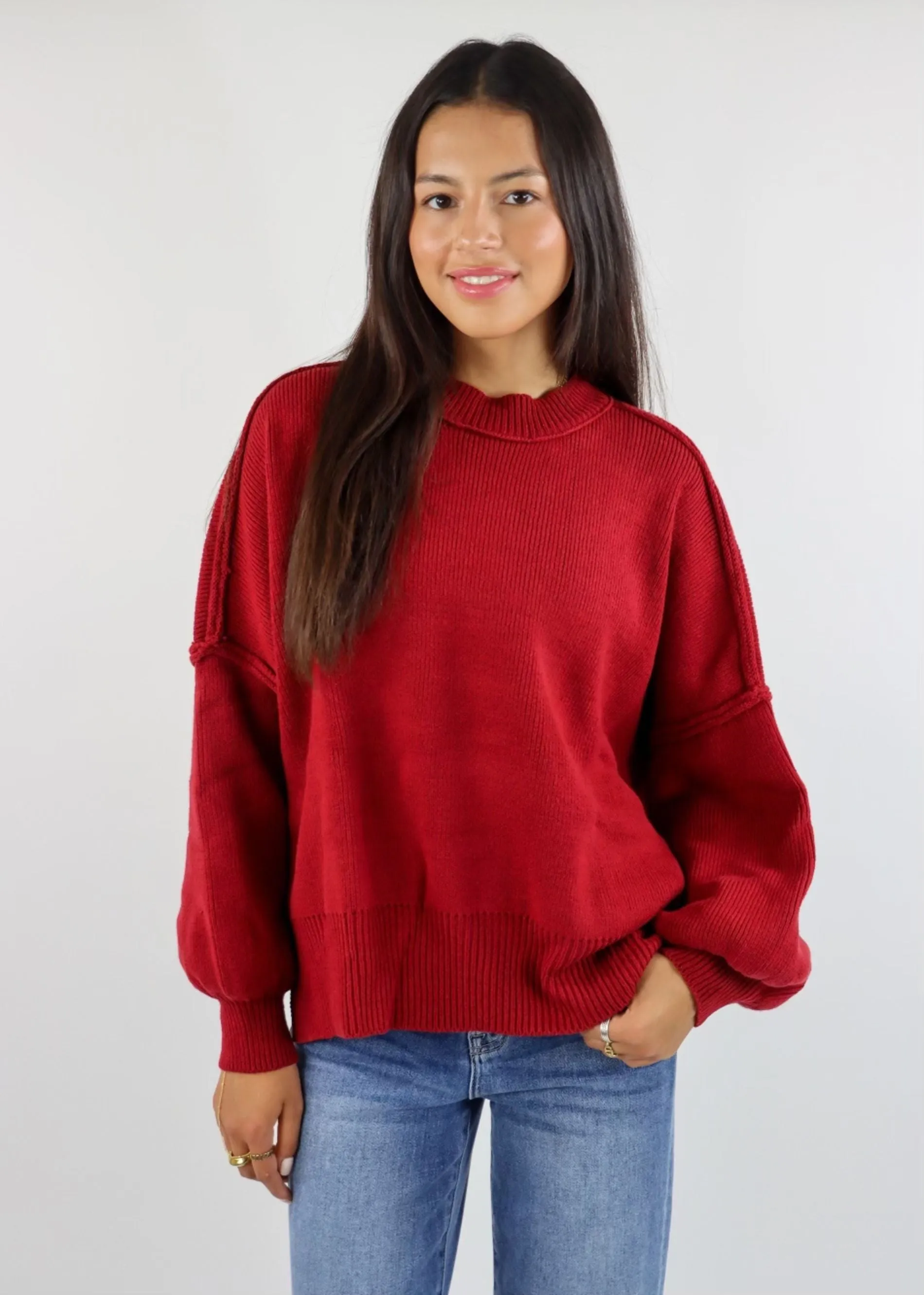 Tattooed Heart Sweater ★ Red sold by Rock N Rags