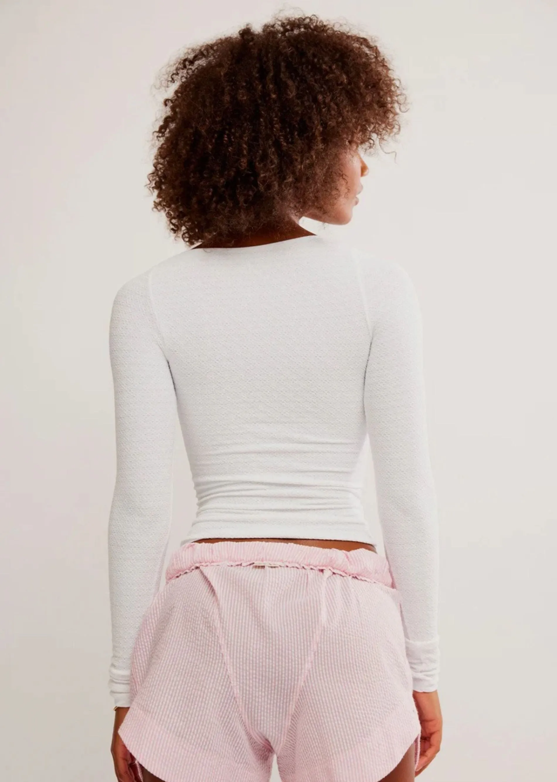 Free People Love Letter Long Sleeve ★ White sold by Rock N Rags product image thumbnail 2
