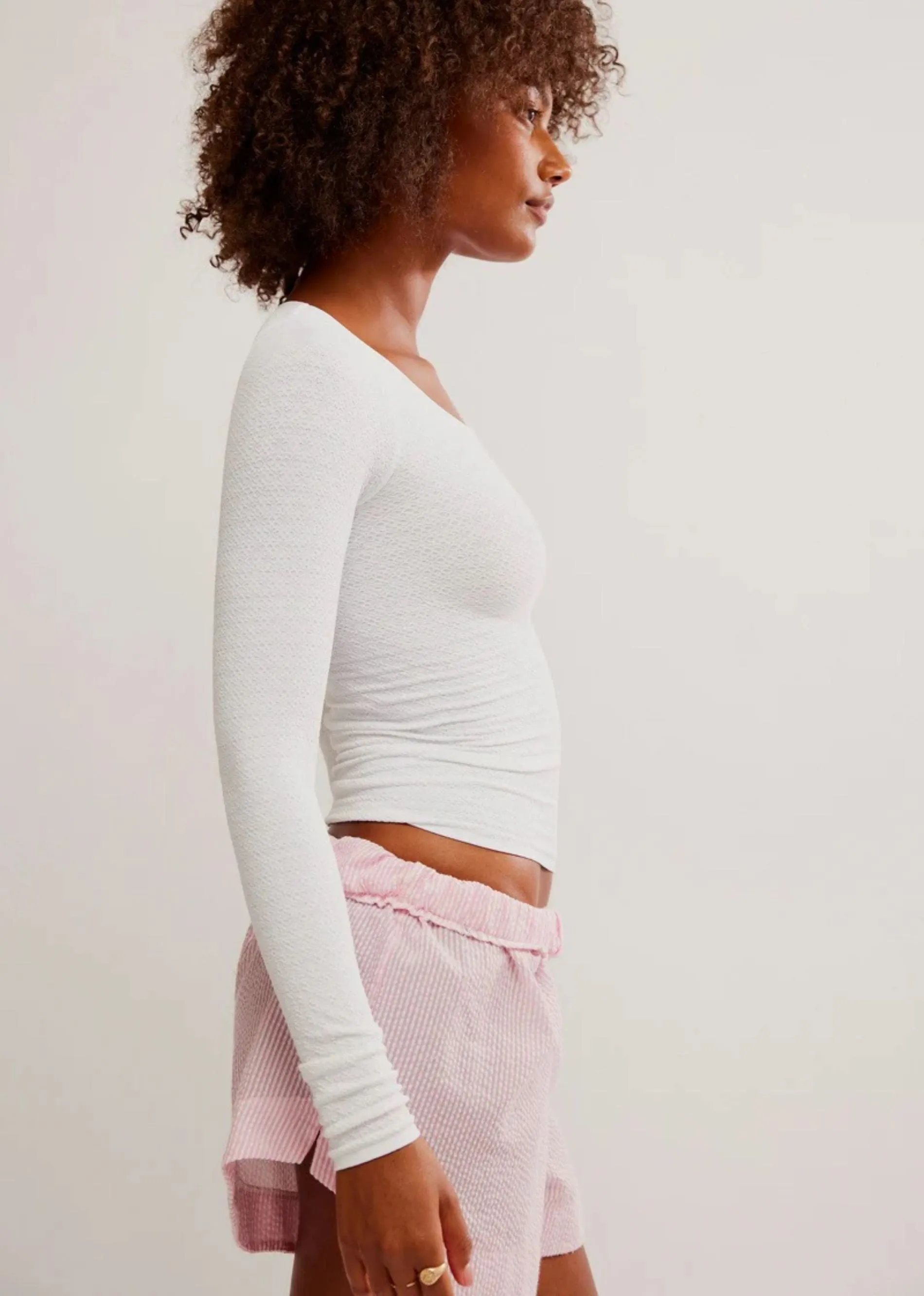 Free People Love Letter Long Sleeve ★ White sold by Rock N Rags product image thumbnail 3