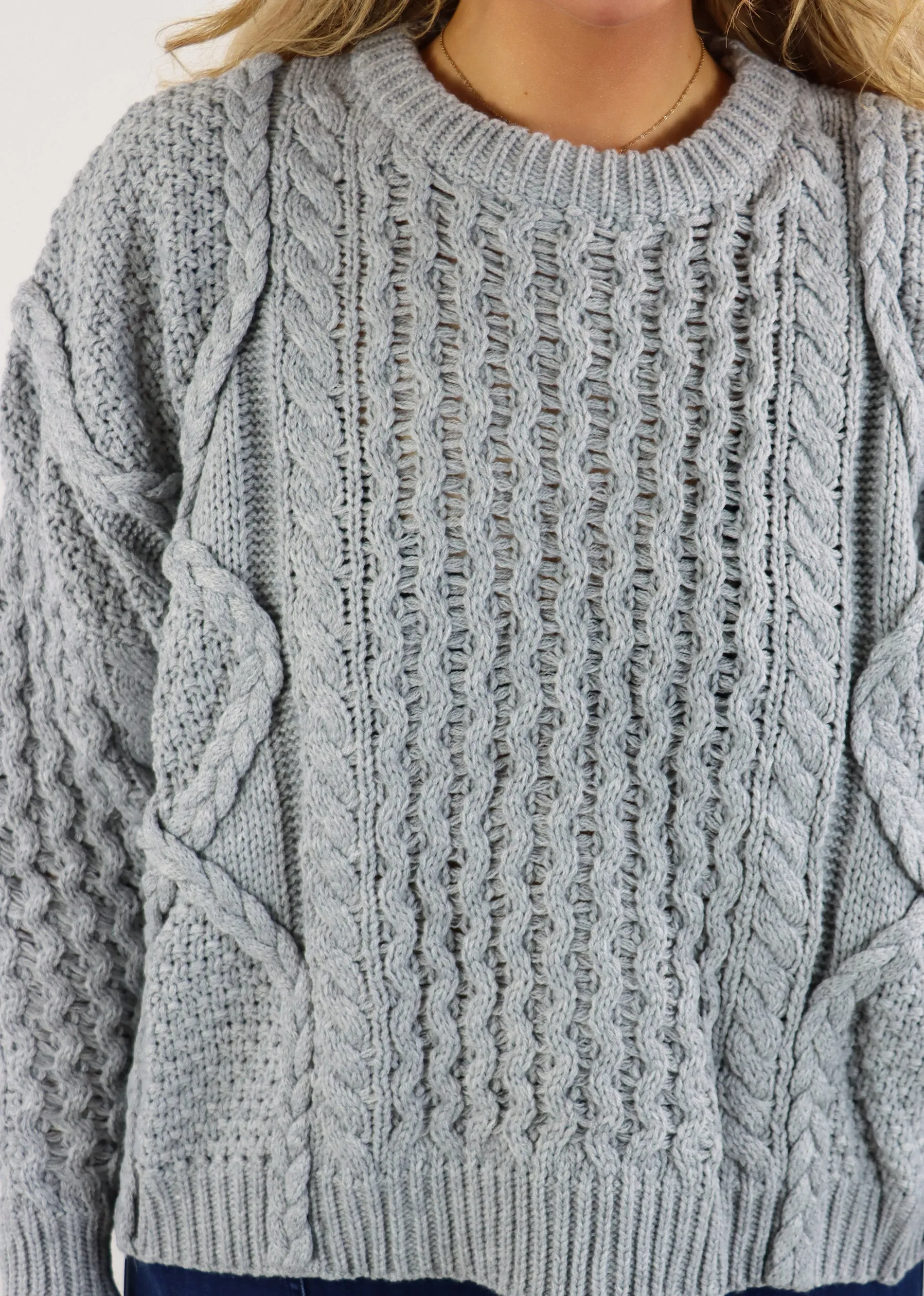 Miss You More Sweater ★ Grey sold by Rock N Rags product image thumbnail 4