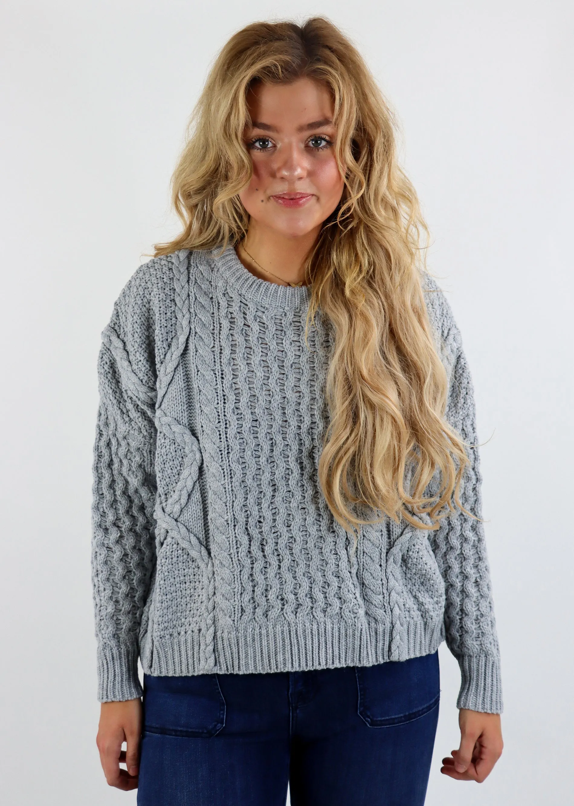 Miss You More Sweater ★ Grey sold by Rock N Rags