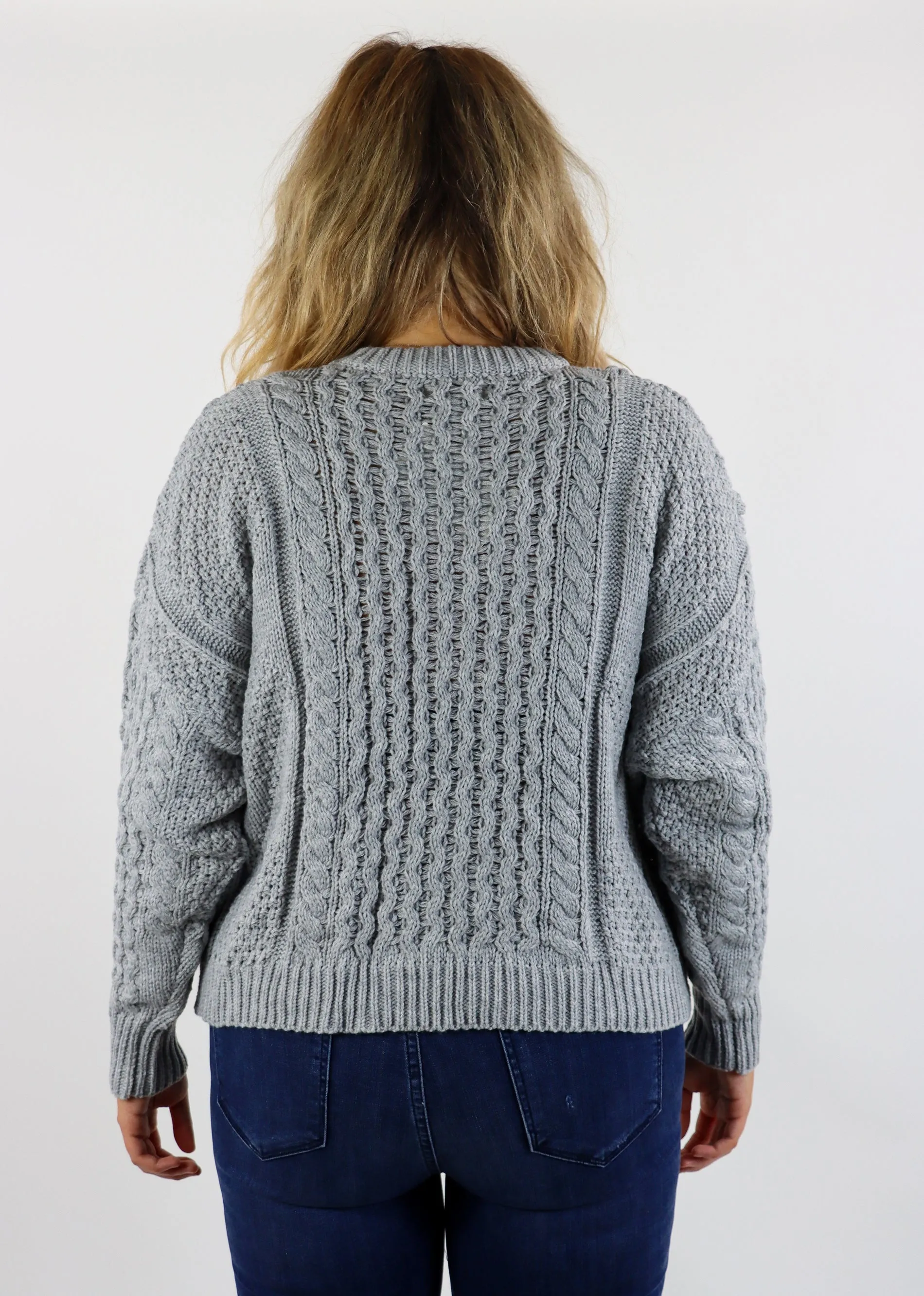 Miss You More Sweater ★ Grey sold by Rock N Rags product image thumbnail 3