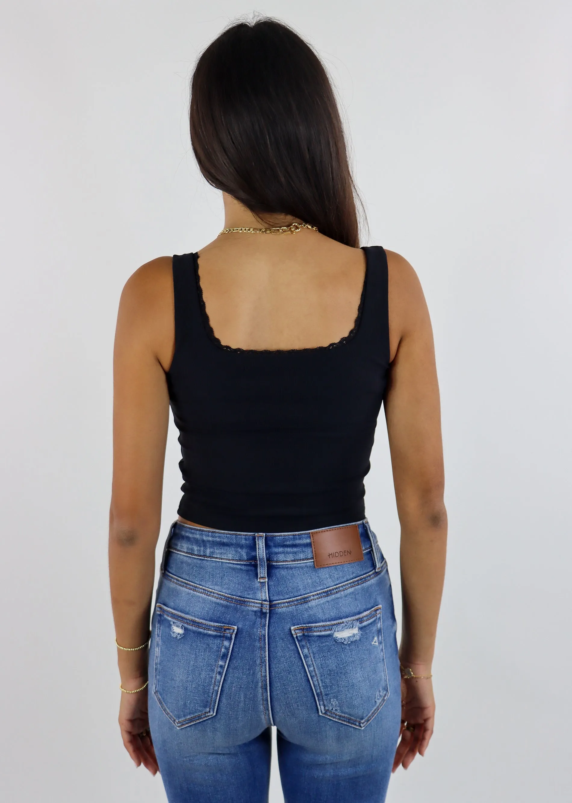 Rock N Rags Do It All Lace Tank ★ Black sold by Rock N Rags product image thumbnail 5